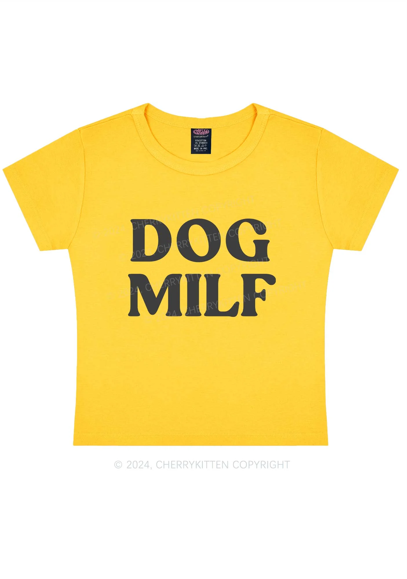 Dog Mxxf Y2K Baby Tee Cherrykitten - Image 9