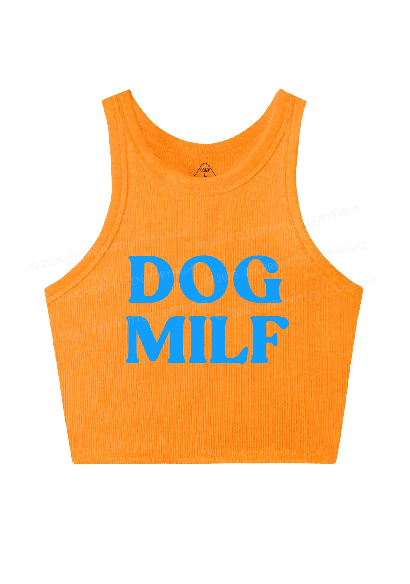 Dog Mxxf Y2K Crop Tank Top Cherrykitten - Image 12