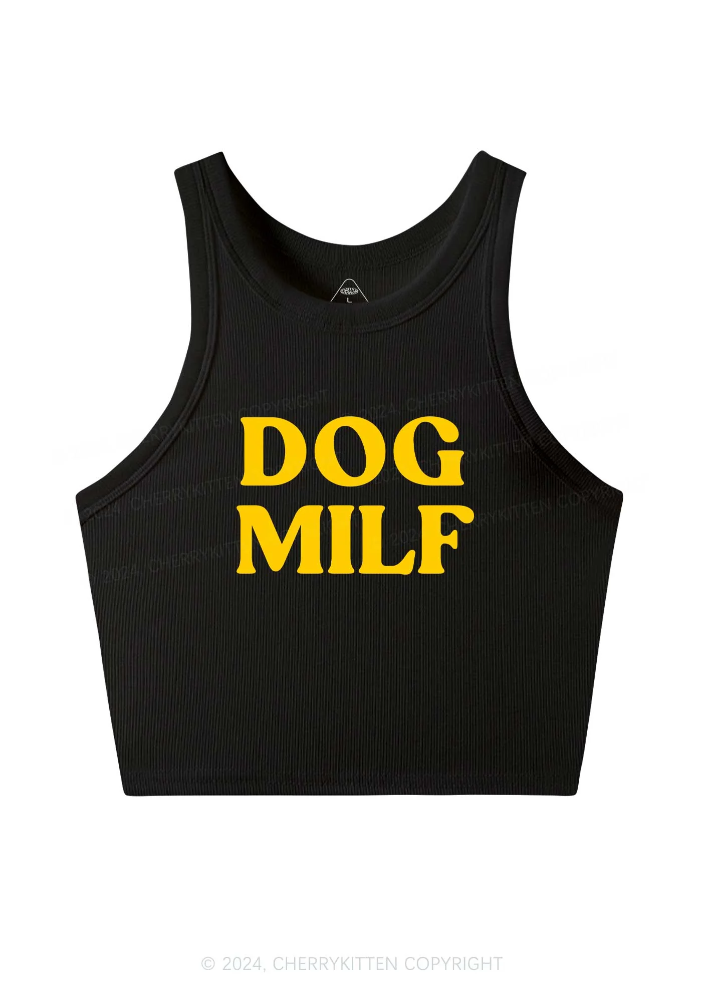 Dog Mxxf Y2K Crop Tank Top Cherrykitten - Image 4
