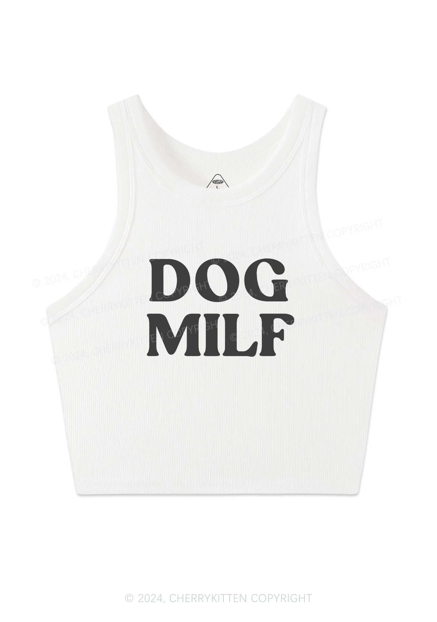 Dog Mxxf Y2K Crop Tank Top Cherrykitten - Image 5