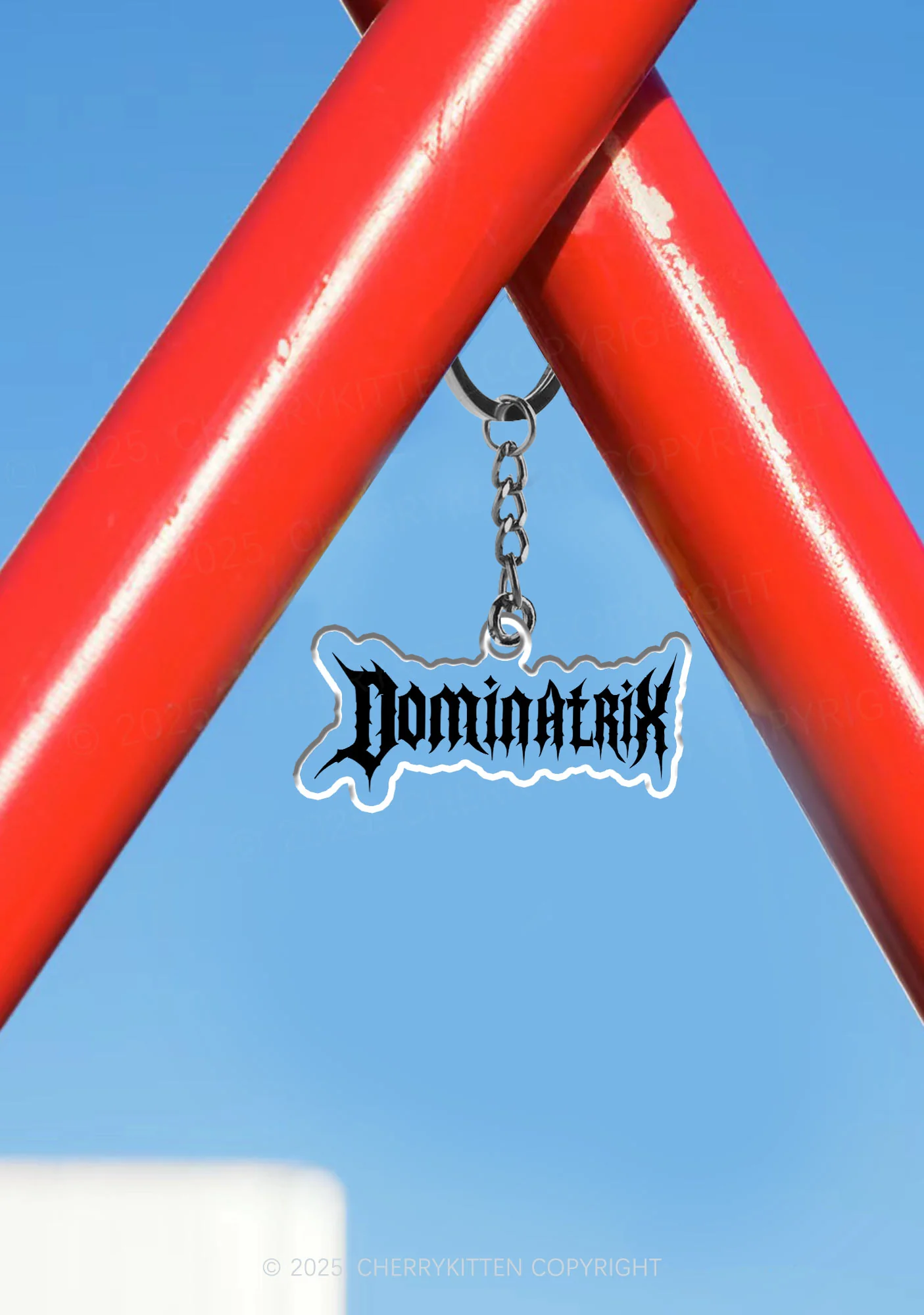 Dominatrix 1Pc Y2K Keychain Cherrykitten - Image 3
