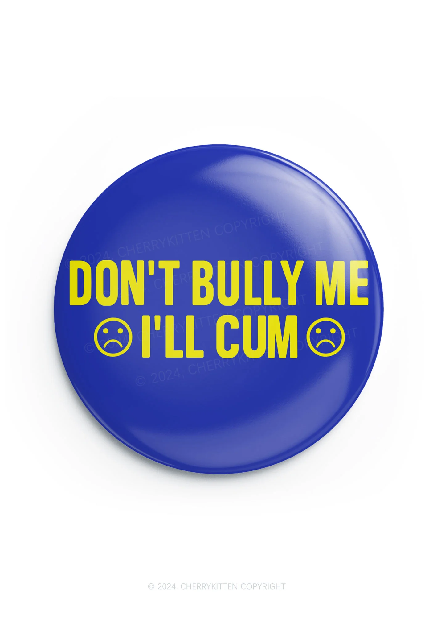 Don't Bully Me 1Pc Y2K Pin Badge Cherrykitten - Image 3