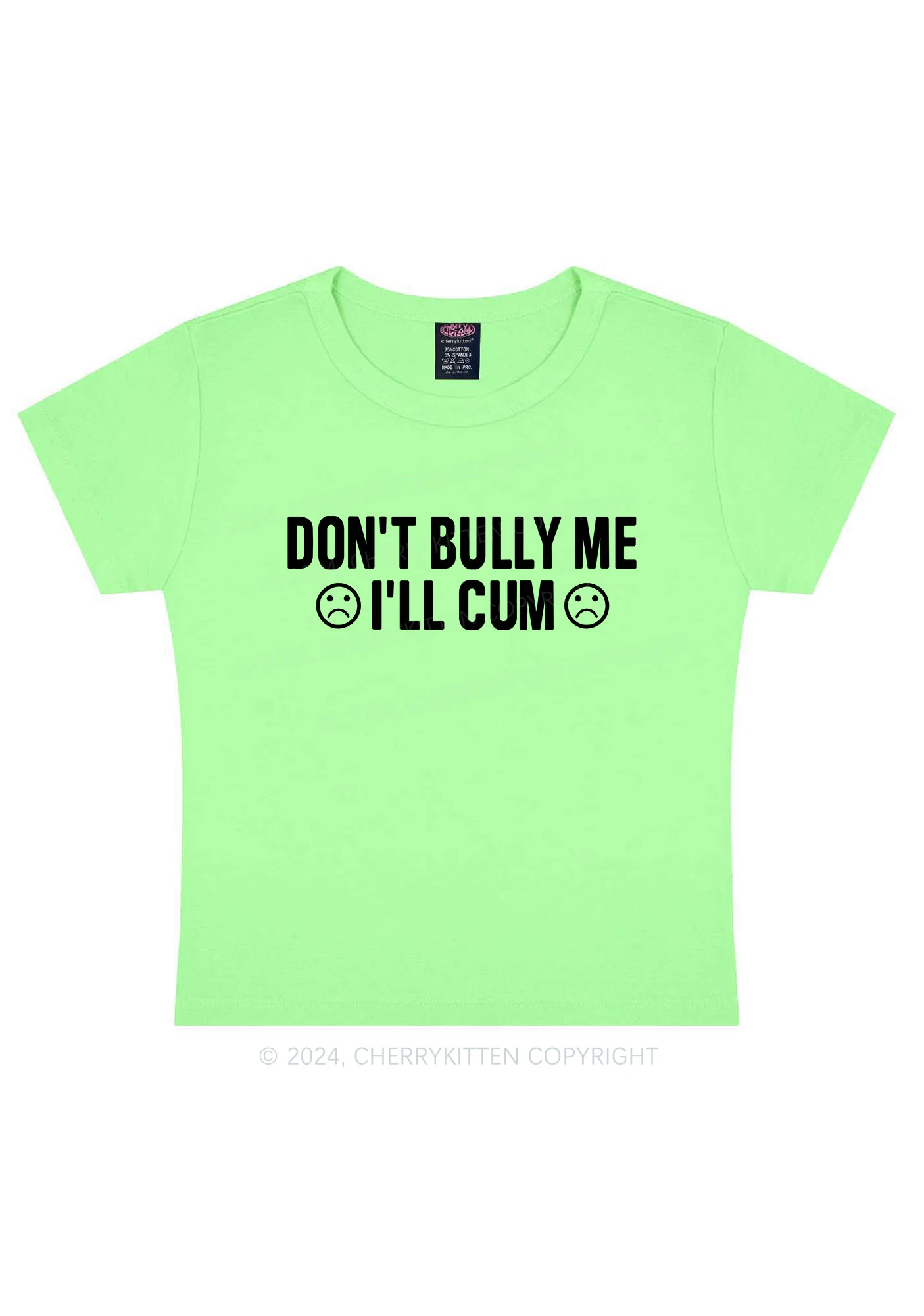 Don't Bully Me Y2k Baby Tee - Image 13