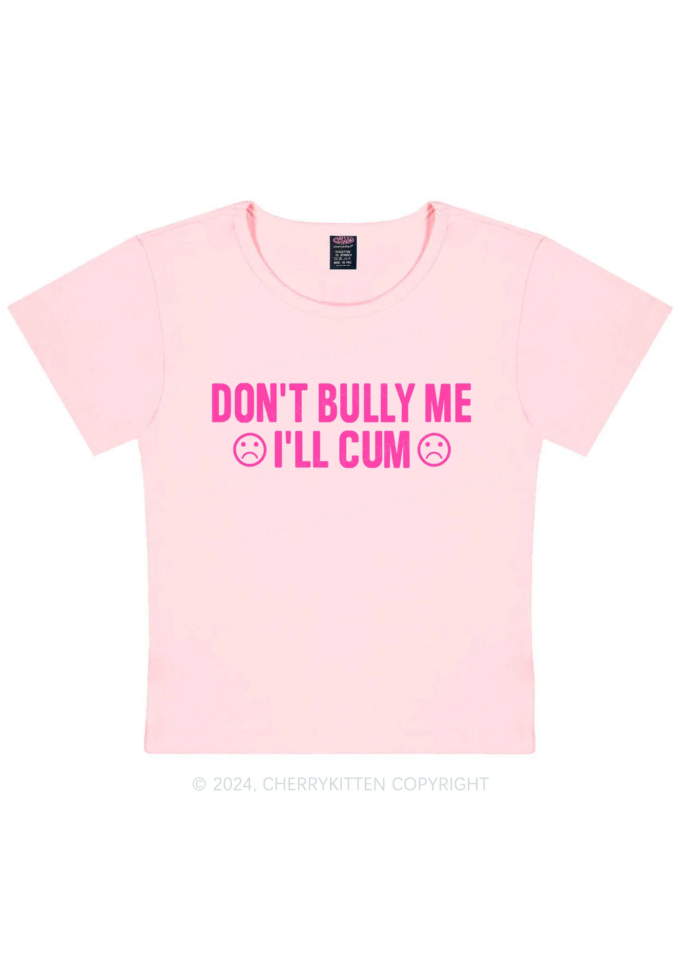 Don't Bully Me Y2k Baby Tee - Image 7