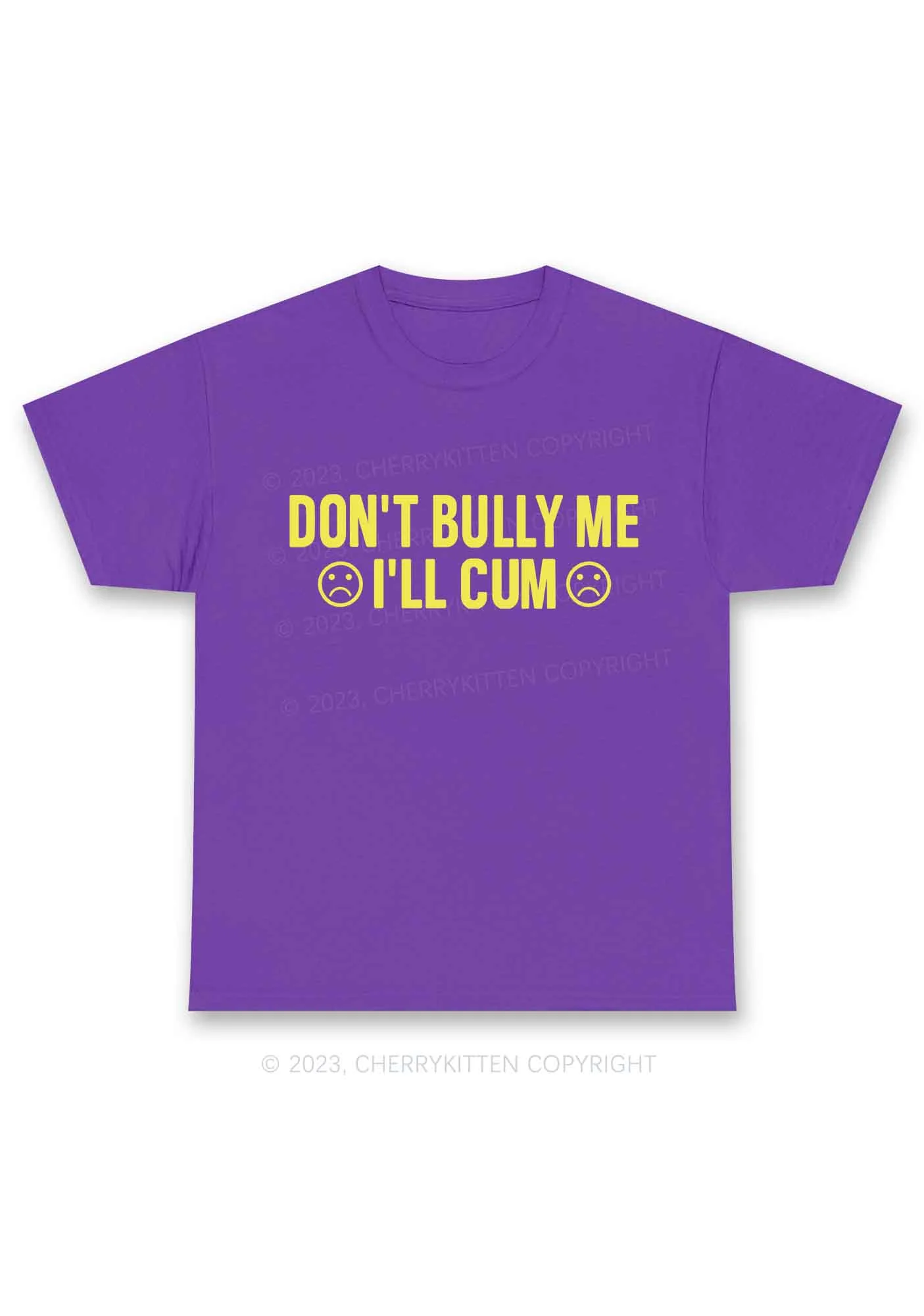Don't Bully Me Y2K Chunky Shirt Cherrykitten - Image 3