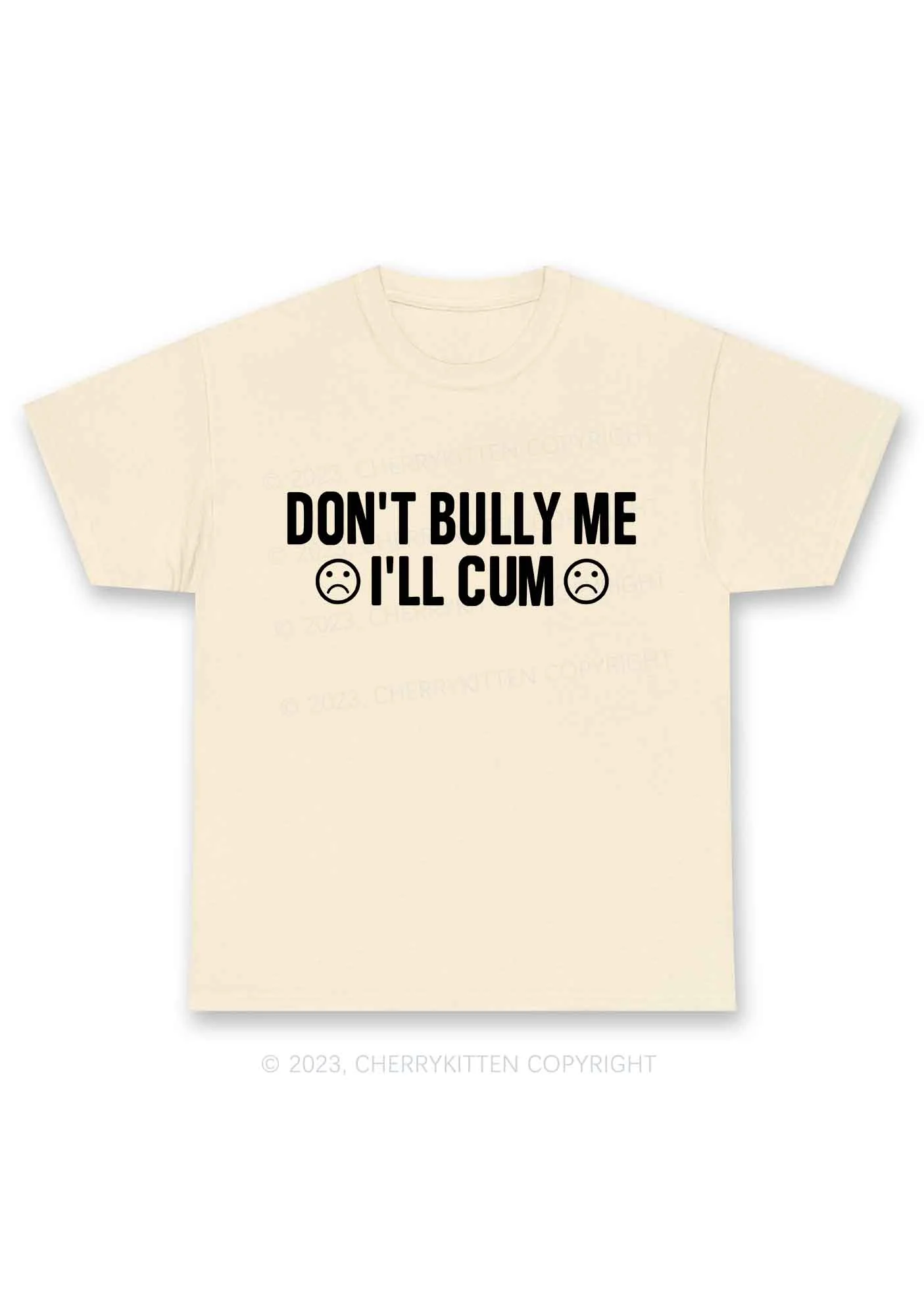 Don't Bully Me Y2K Chunky Shirt Cherrykitten - Image 5