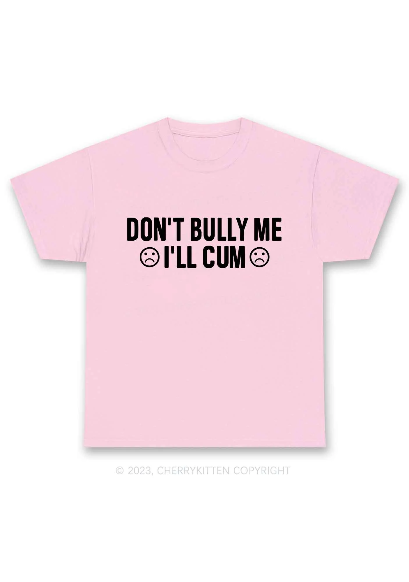 Don't Bully Me Y2K Chunky Shirt Cherrykitten - Image 6