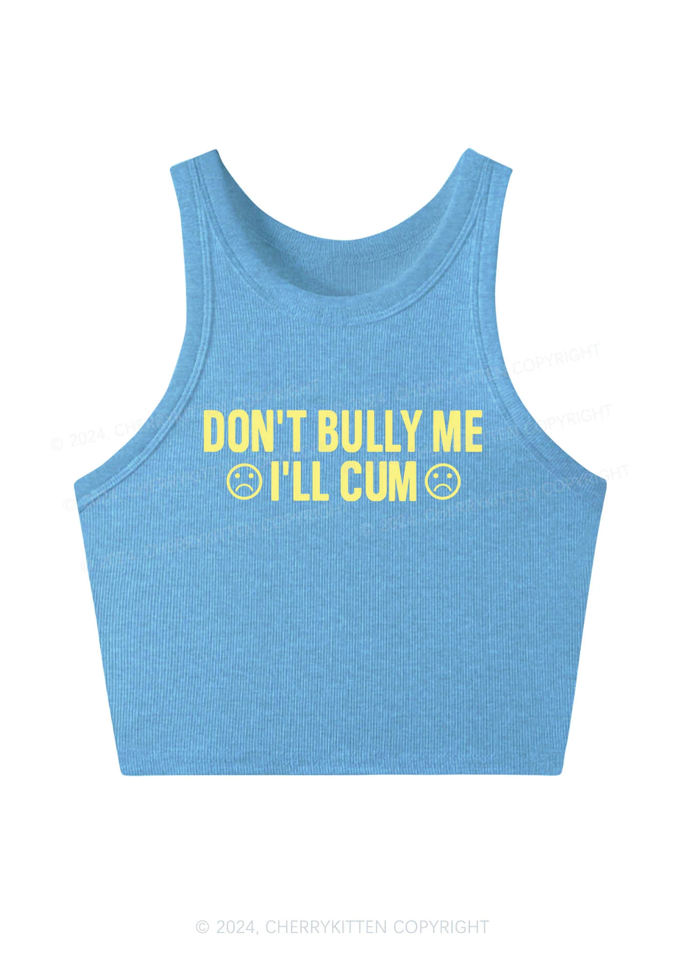 Don't Bully Me Y2K Crop Tank Top Cherrykitten - Image 3