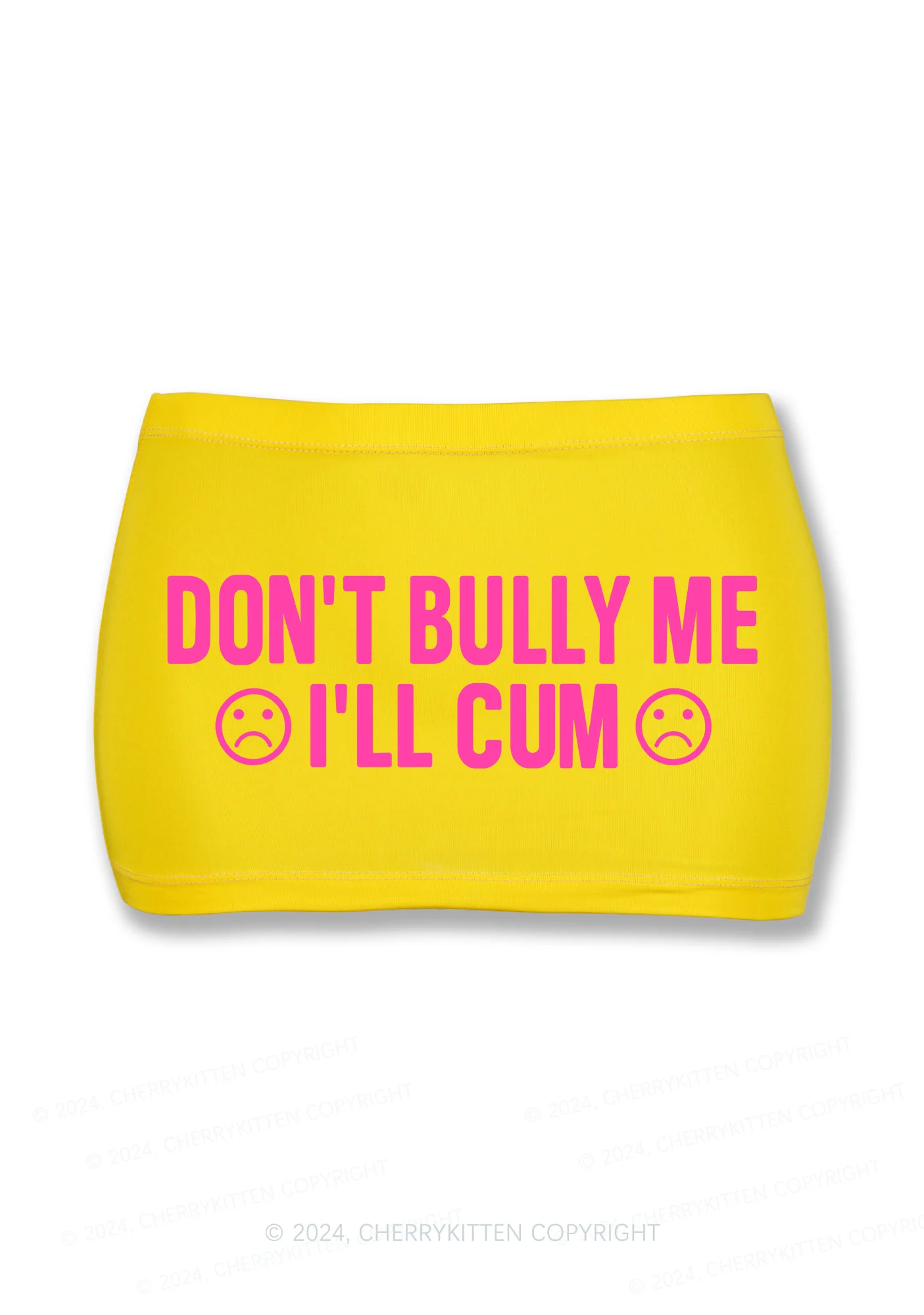 Don't Bully Me Y2K Mini Hip Skirt Cherrykitten - Image 4
