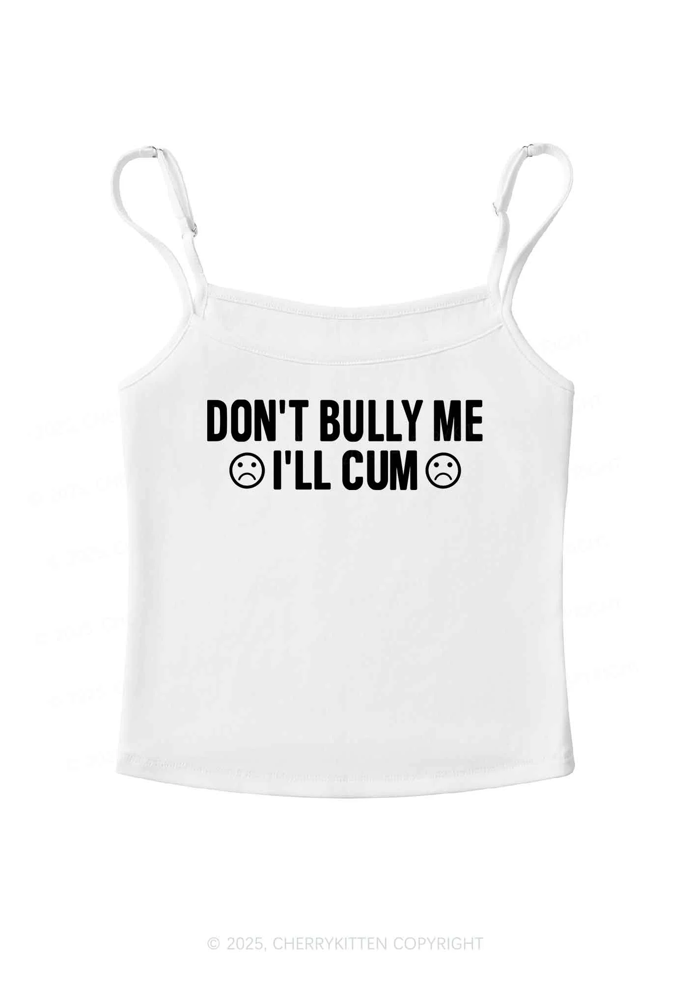Dont Bully Me Y2K Spaghetti Strap Cami Cherrykitten - Image 2