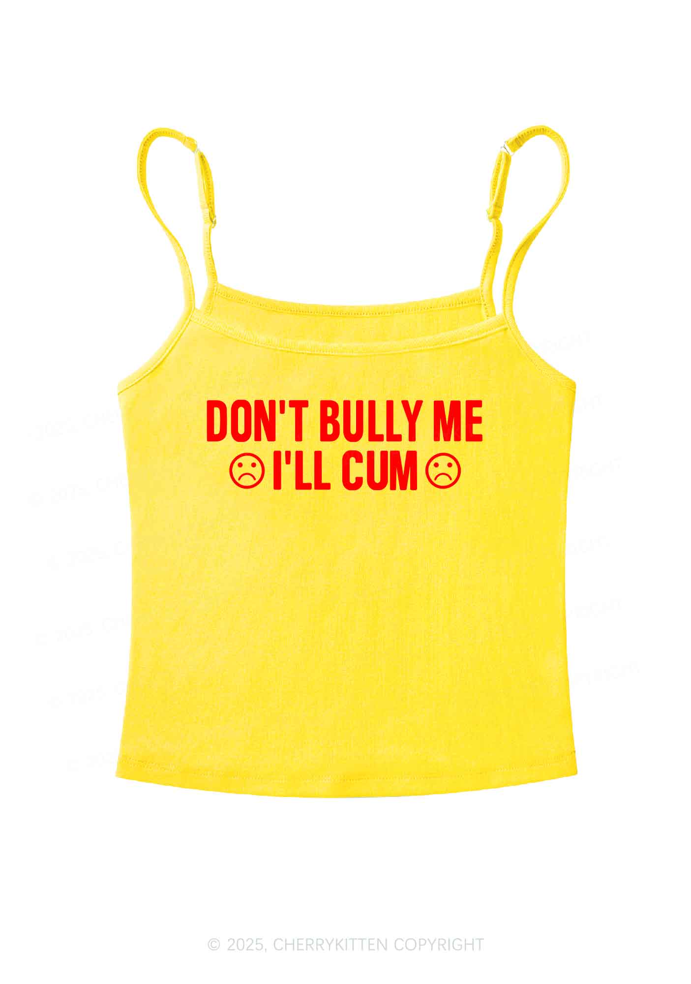 Dont Bully Me Y2K Spaghetti Strap Cami Cherrykitten - Image 5