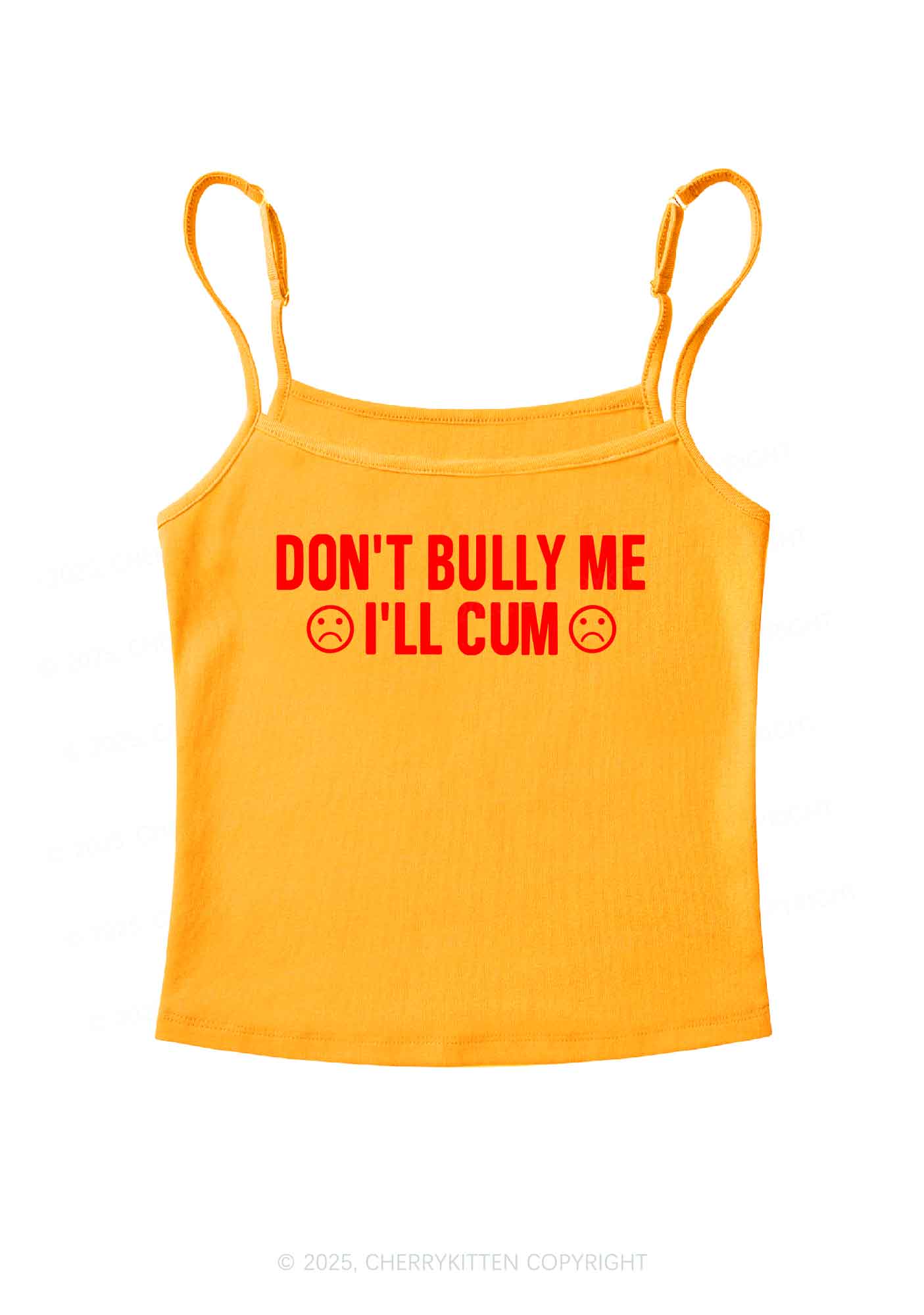 Dont Bully Me Y2K Spaghetti Strap Cami Cherrykitten - Image 7