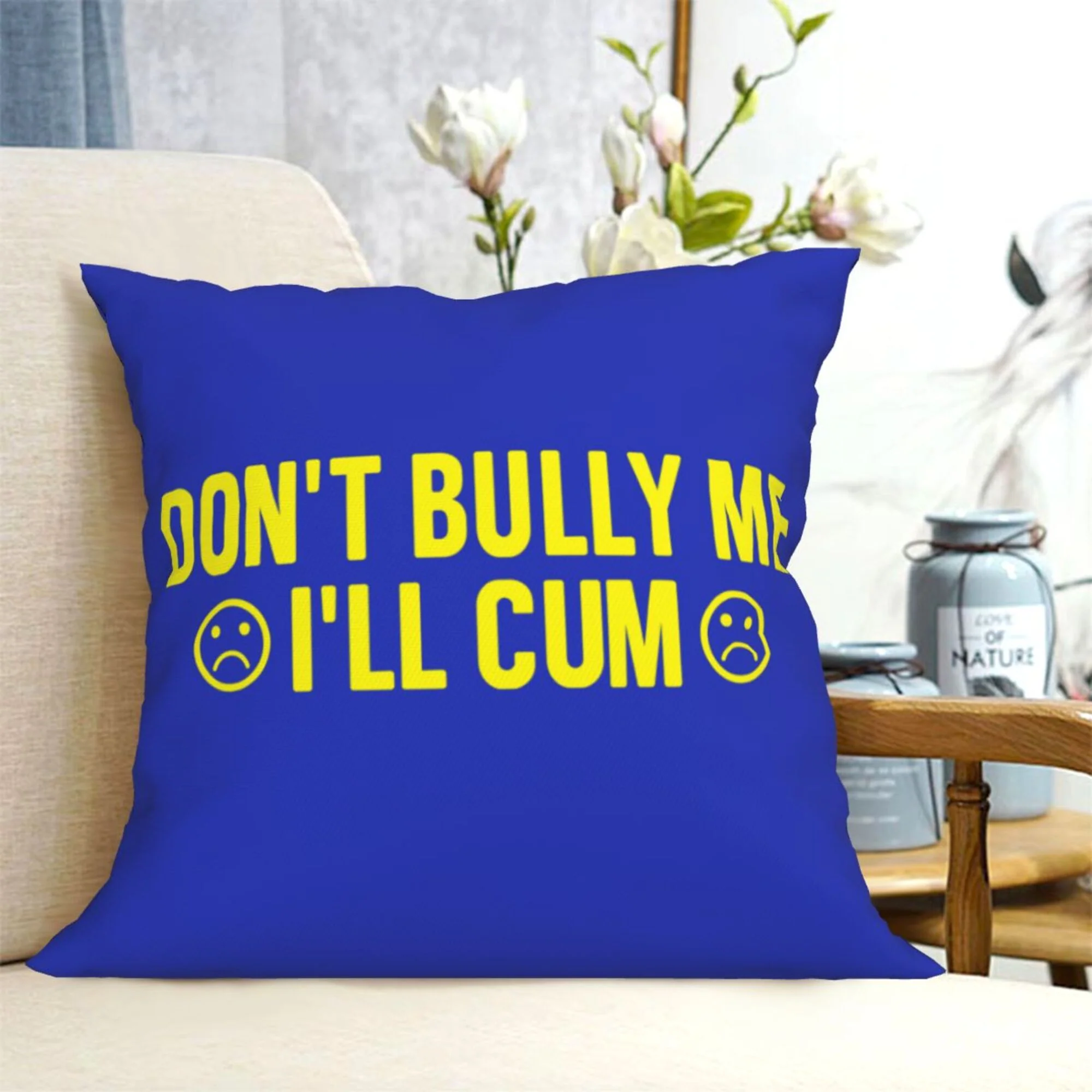 Dont Bully Me Y2K Throw Pillow Cover Cherrykitten - Image 2