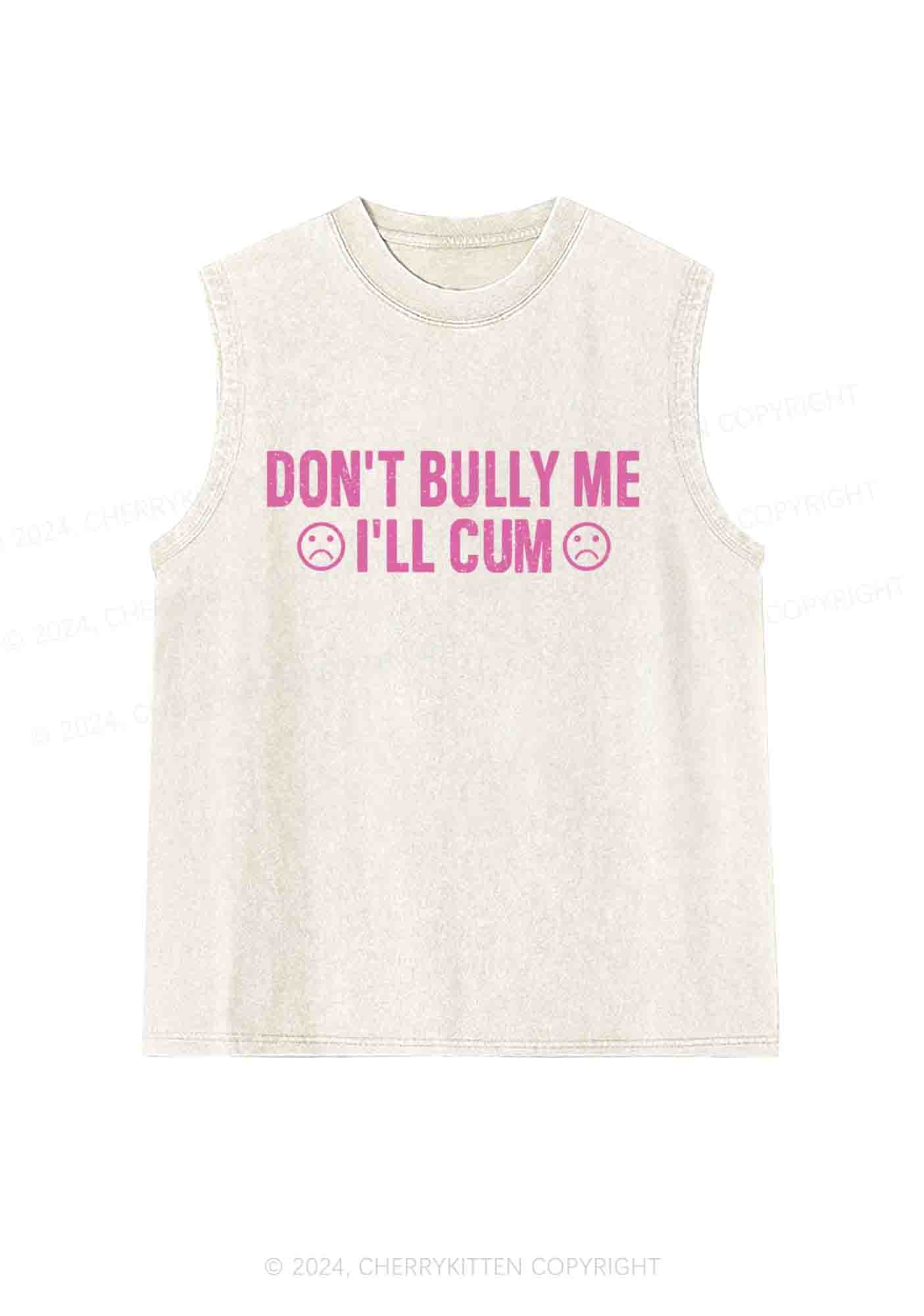 Don't Bully Me Y2K Washed Tank Cherrykitten - Image 4