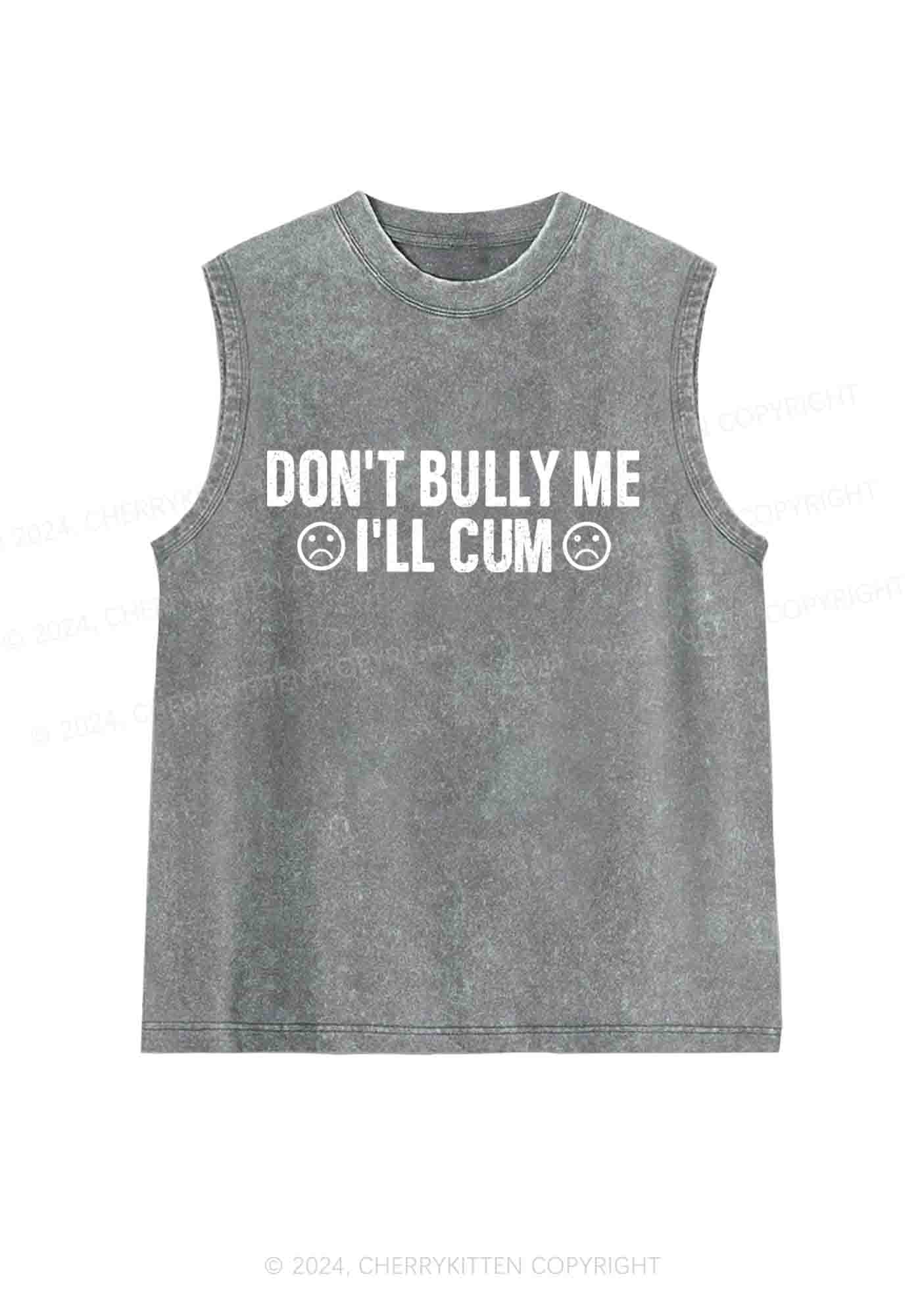 Don't Bully Me Y2K Washed Tank Cherrykitten - Image 5