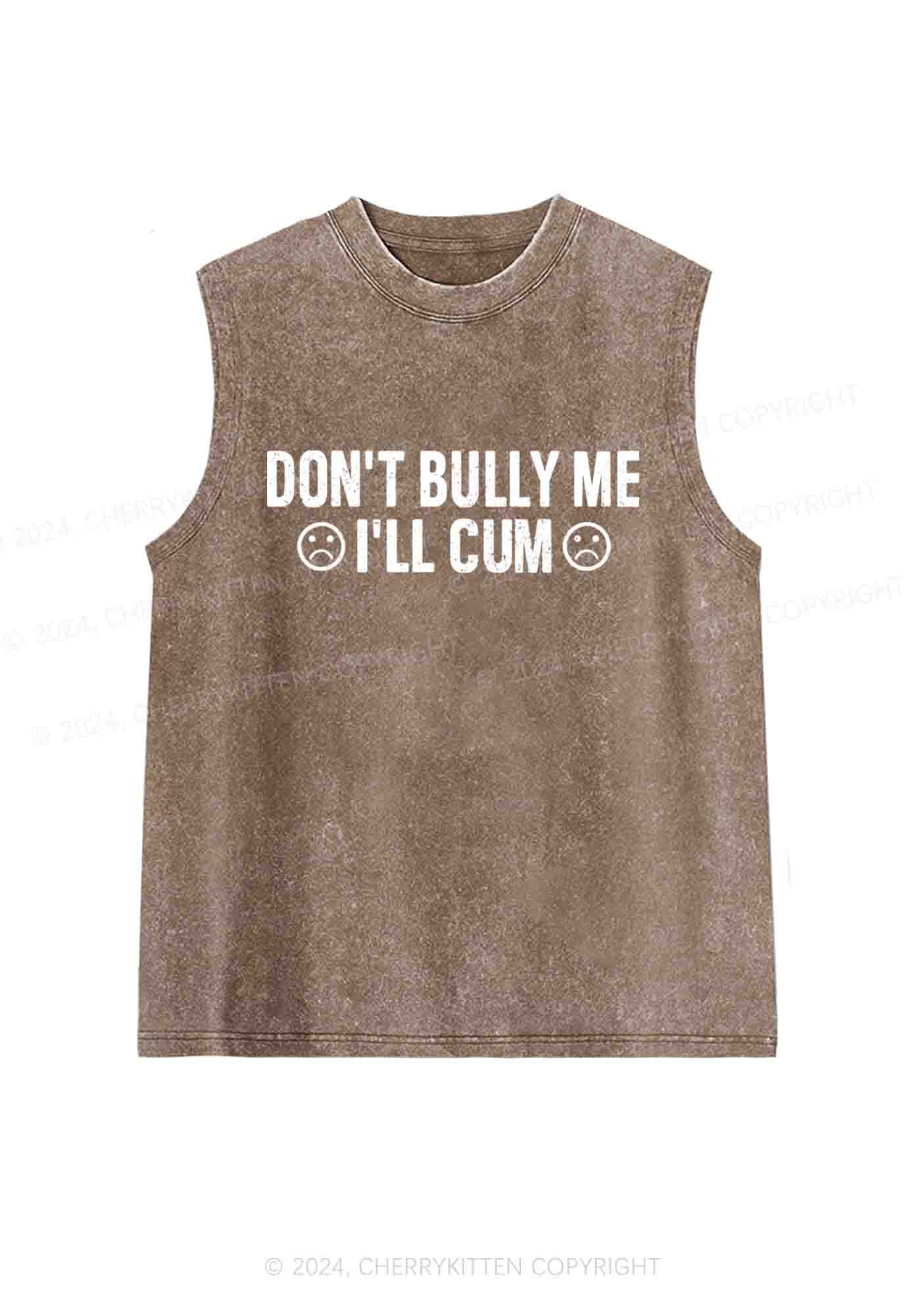 Don't Bully Me Y2K Washed Tank Cherrykitten - Image 6