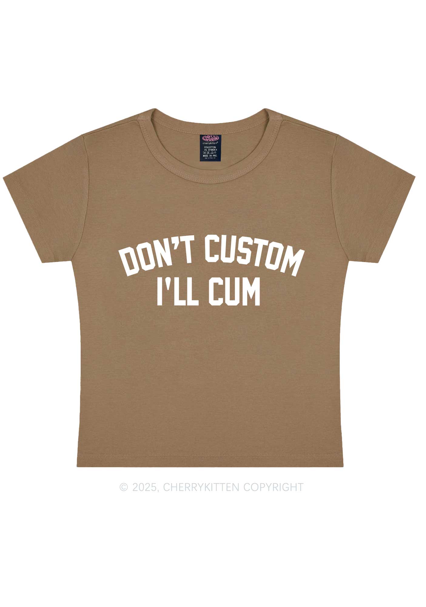 Dont Custom Y2K Baby Tee Cherrykitten - Image 12