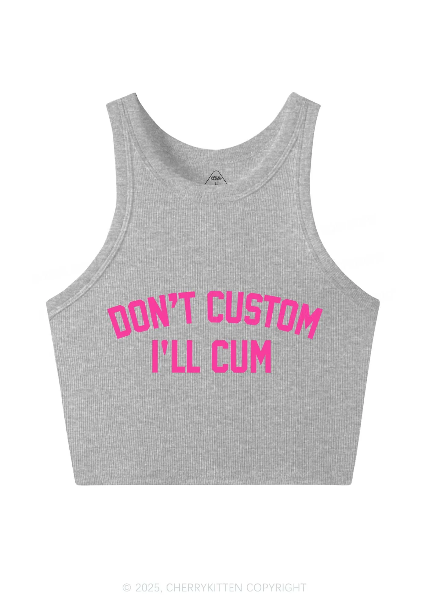 Dont Custom Y2K Crop Tank Top Cherrykitten - Image 3