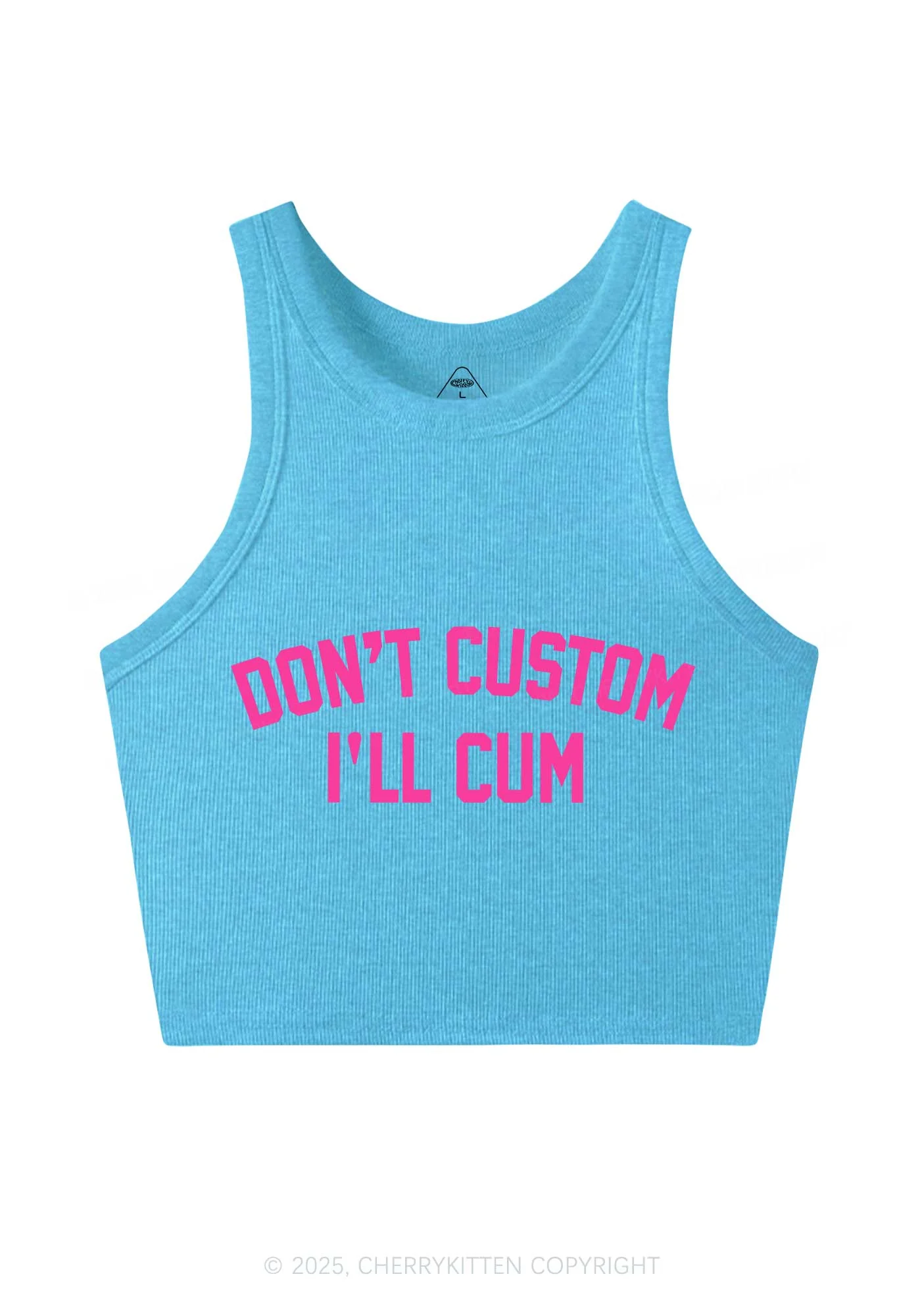 Dont Custom Y2K Crop Tank Top Cherrykitten - Image 4