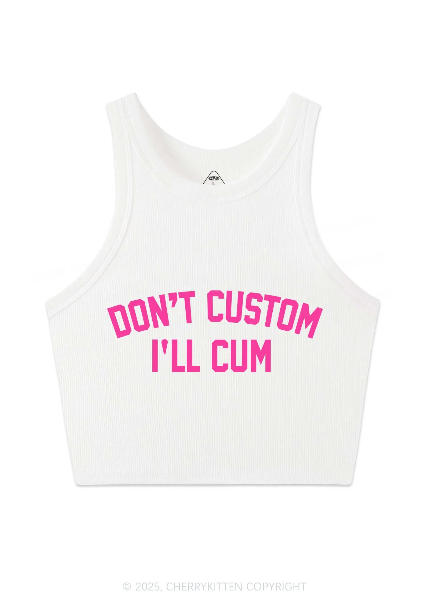 Dont Custom Y2K Crop Tank Top Cherrykitten - Image 5