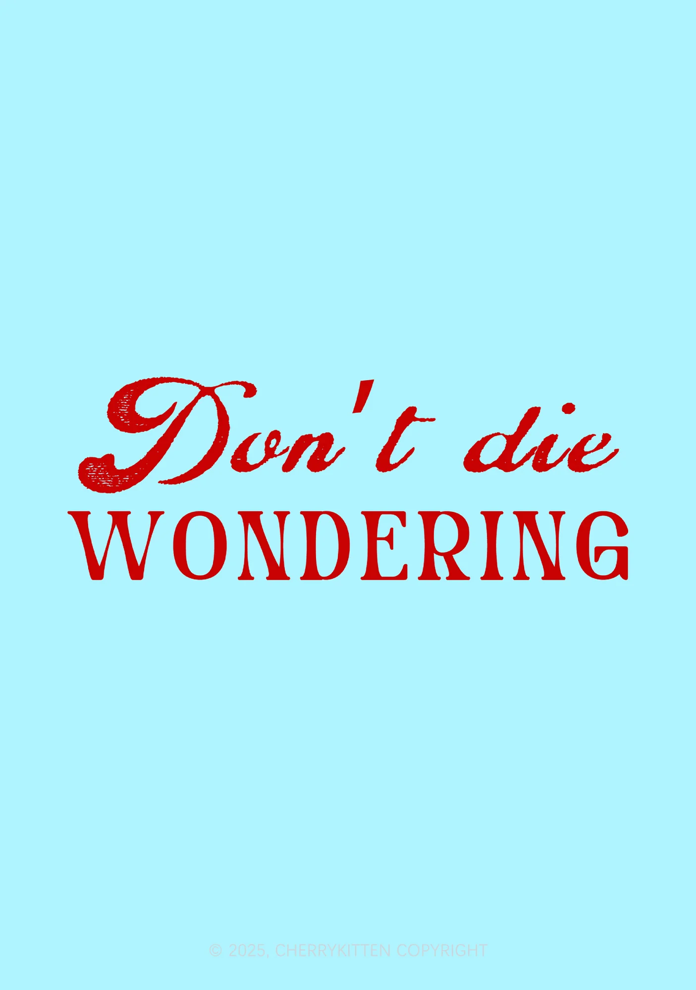 Dont Die Wondering Pride 1Pc Y2K Pin Badge Cherrykitten - Image 2