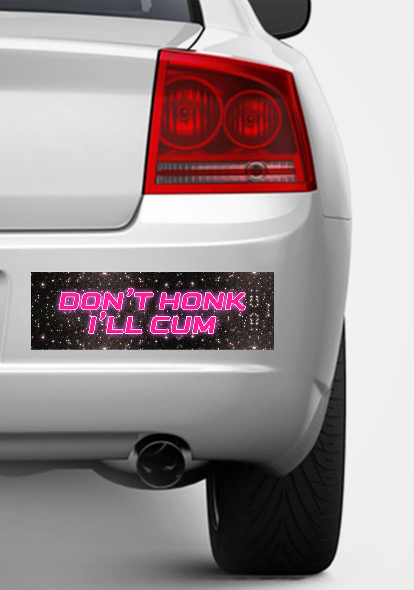 Don't Honk Y2K Car Bumper Magnet Cherrykitten - Image 2