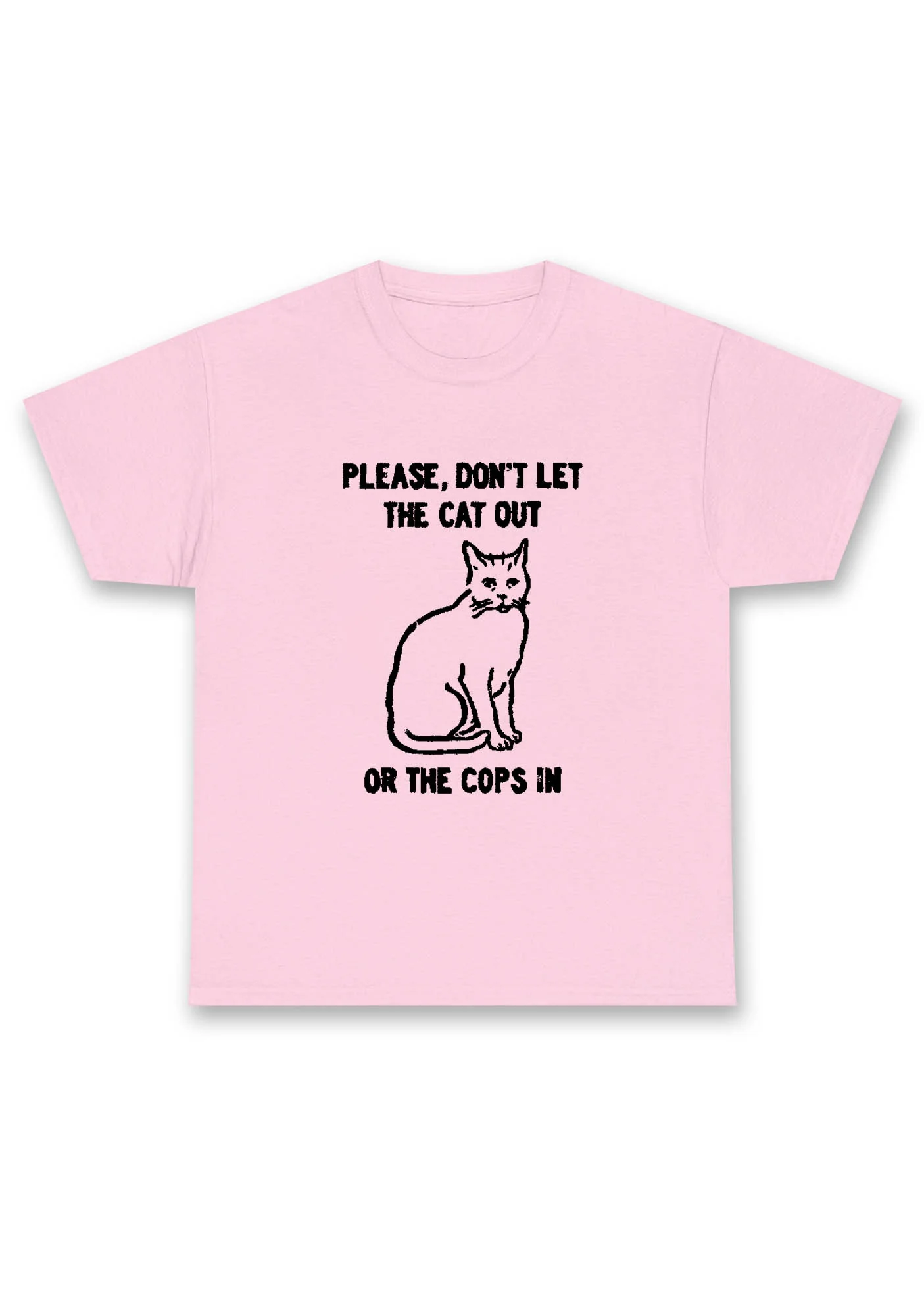 Don't Let The Cat Out Chunky Shirt - Image 5