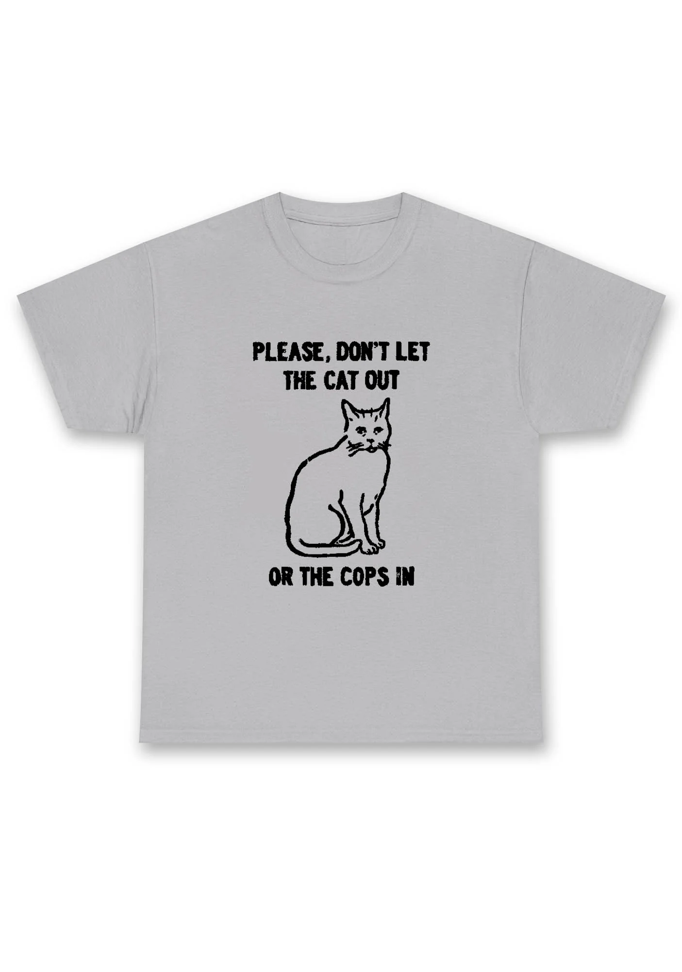 Don't Let The Cat Out Chunky Shirt - Image 6