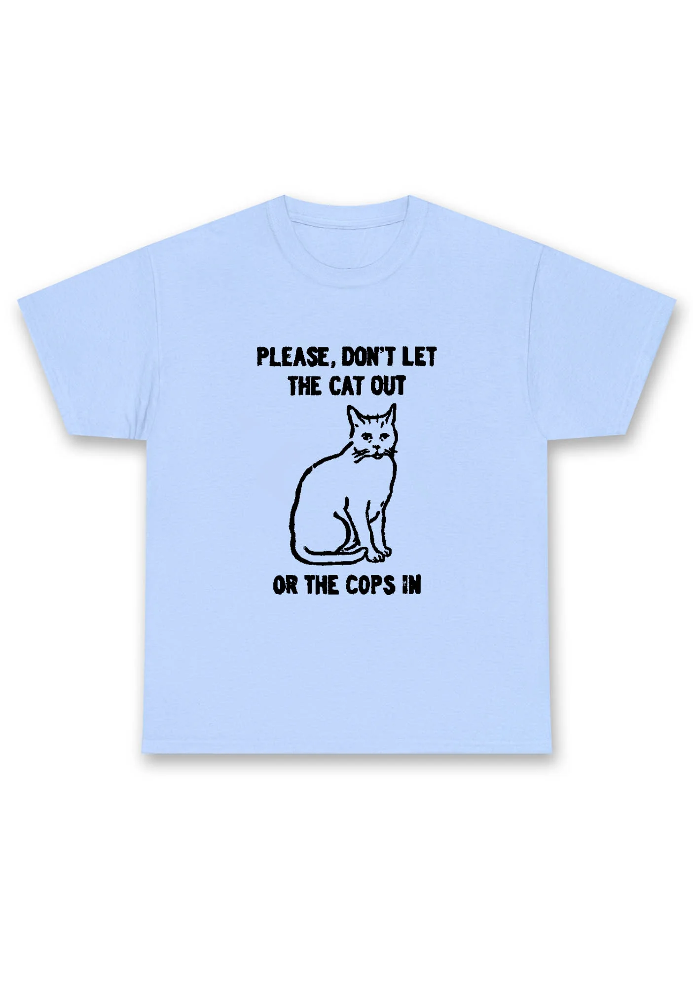 Don't Let The Cat Out Chunky Shirt - Image 7