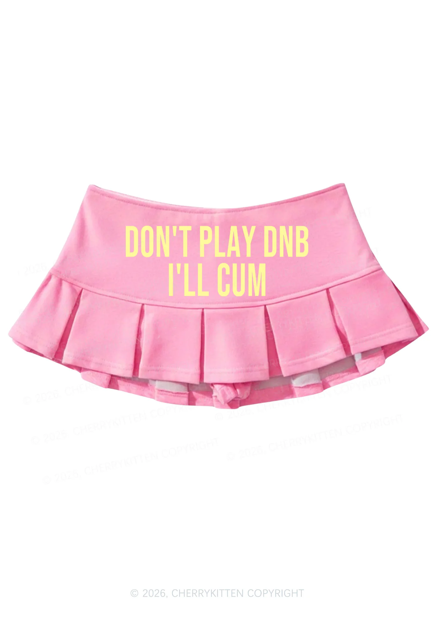 Dont Play DNB Y2K Mini Pleated Skirts Cherrykitten - Image 3