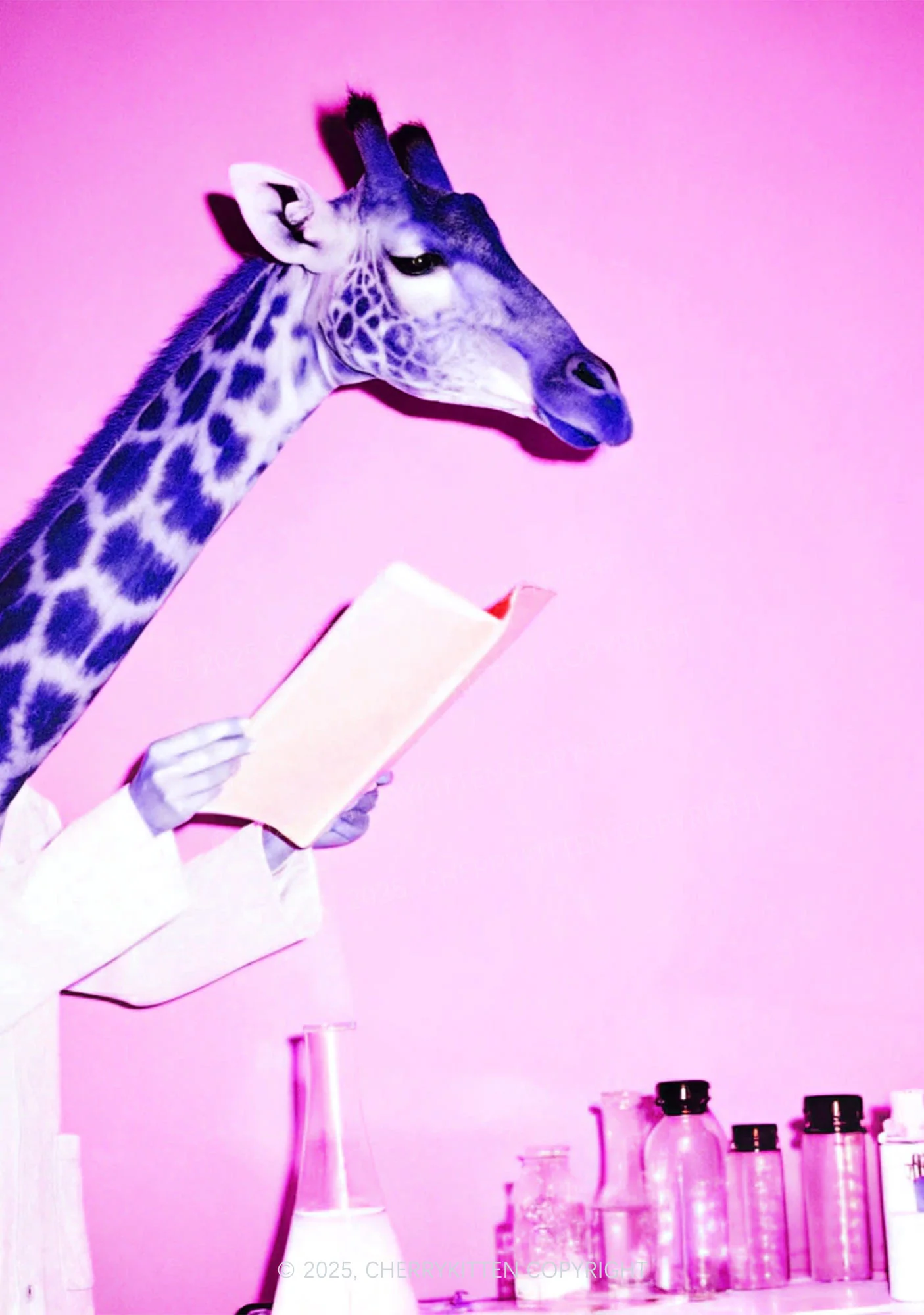 Dr Giraffe Y2K Mesh Long Sleeve Crop Top Cherrykitten - Image 2