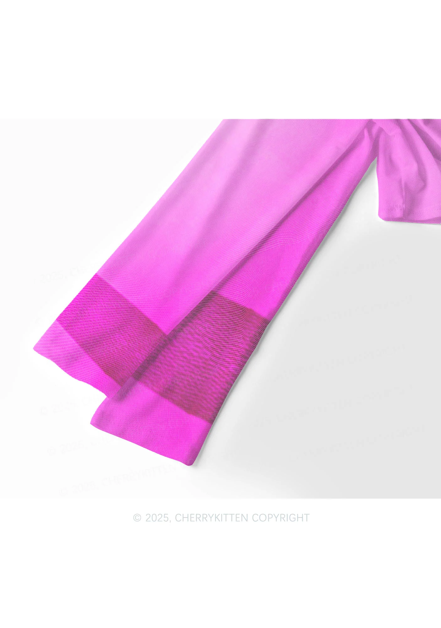 Dr Giraffe Y2K Mesh Long Sleeve Crop Top Cherrykitten - Image 4