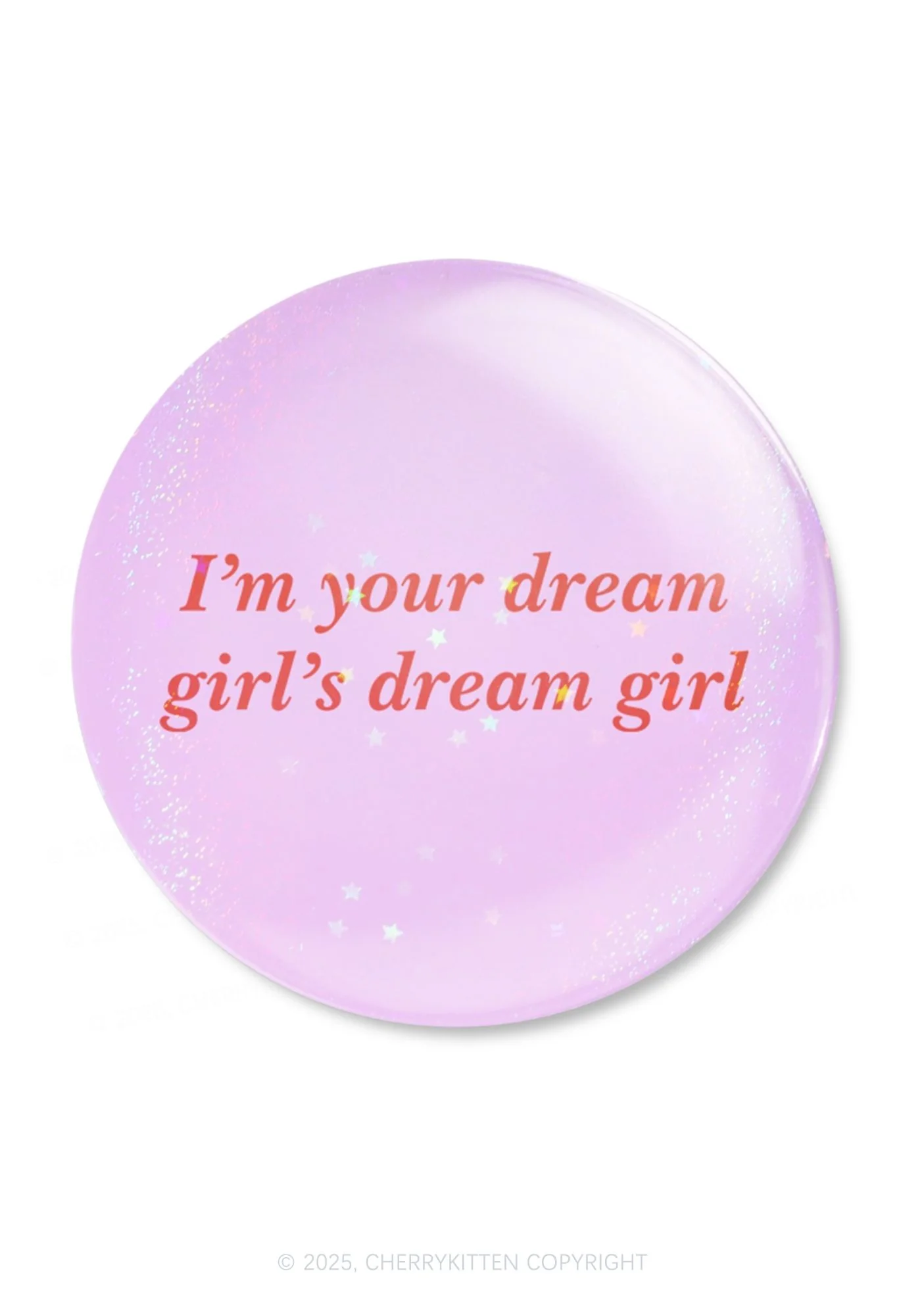 Dream Girl Pride 1Pc Y2K Pin Badge Cherrykitten - Image 2