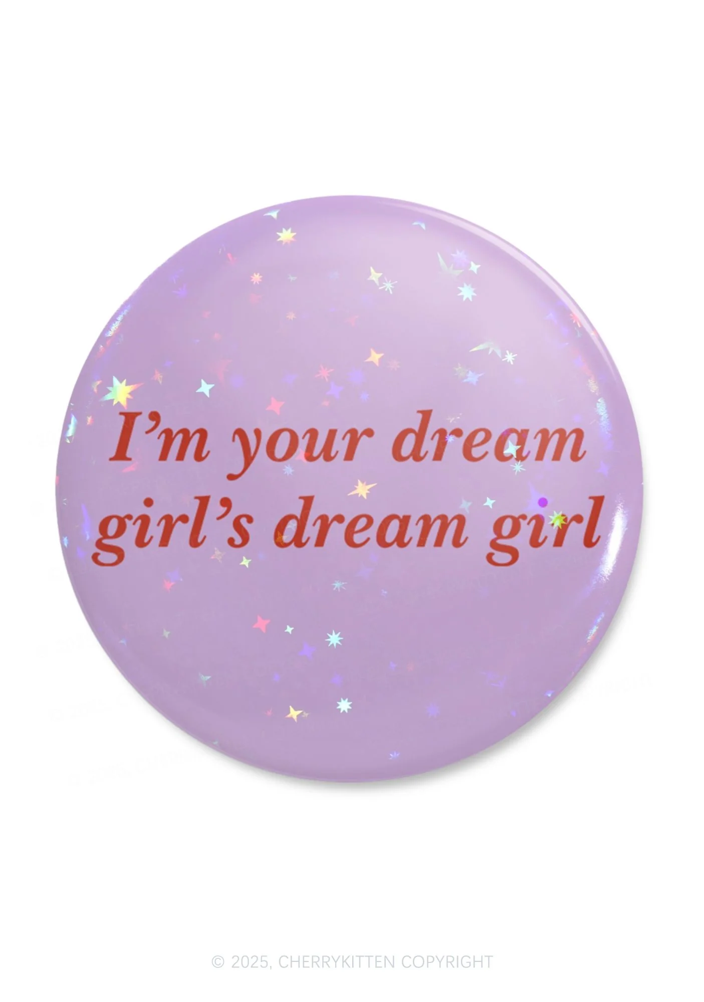 Dream Girl Pride 1Pc Y2K Pin Badge Cherrykitten - Image 3