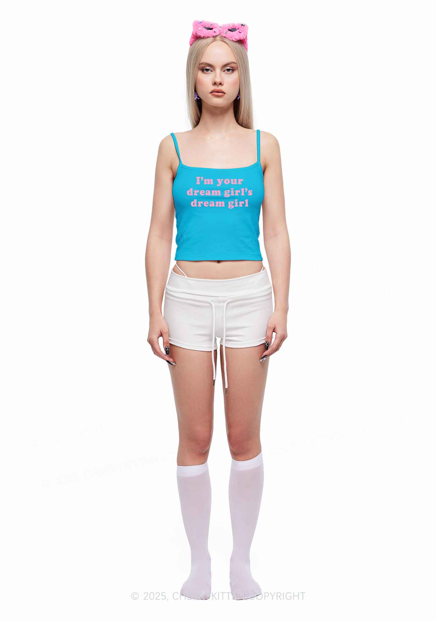 Dream Girl Y2K Spaghetti Strap Cami Cherrykitten - Image 2