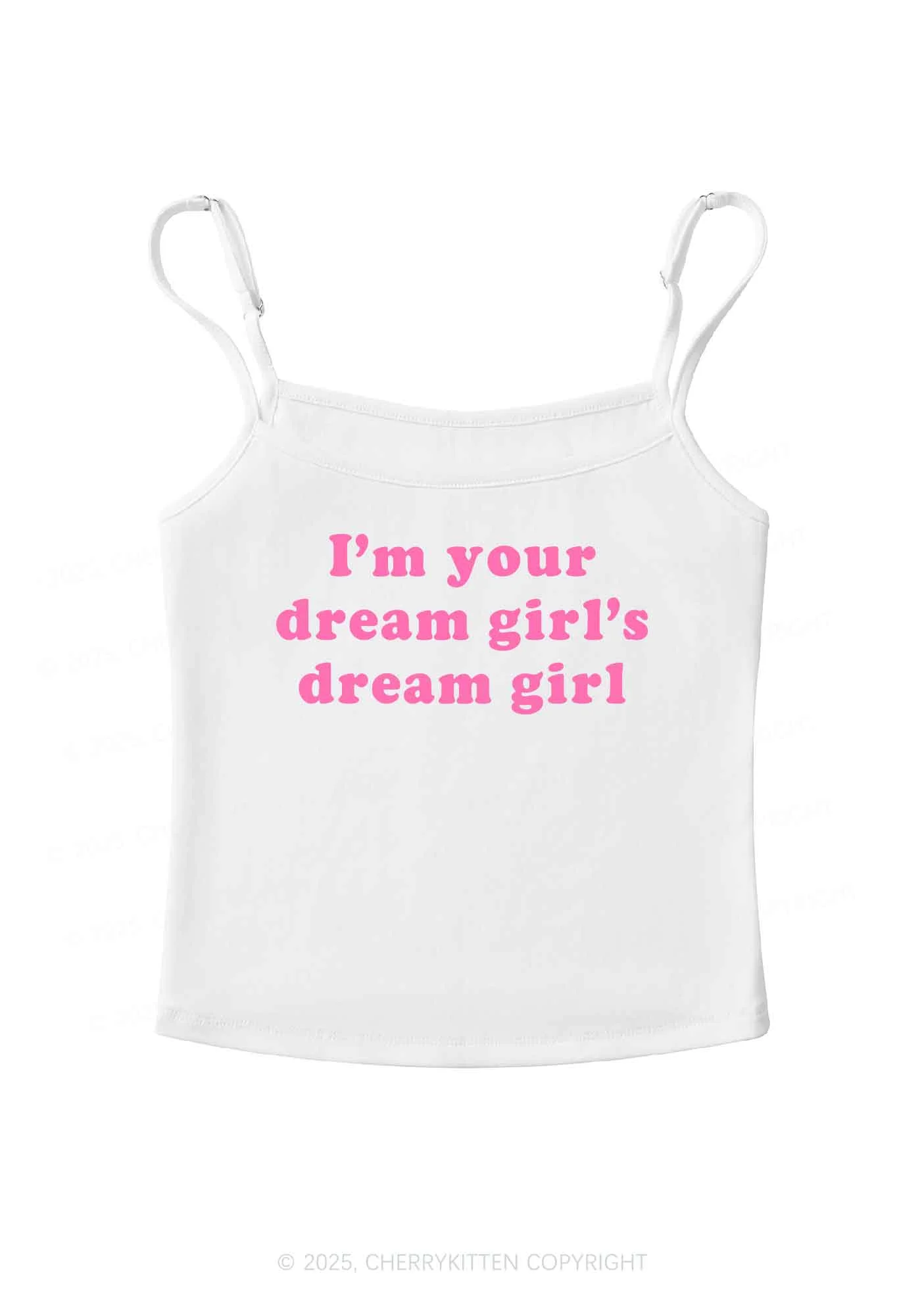 Dream Girl Y2K Spaghetti Strap Cami Cherrykitten - Image 3