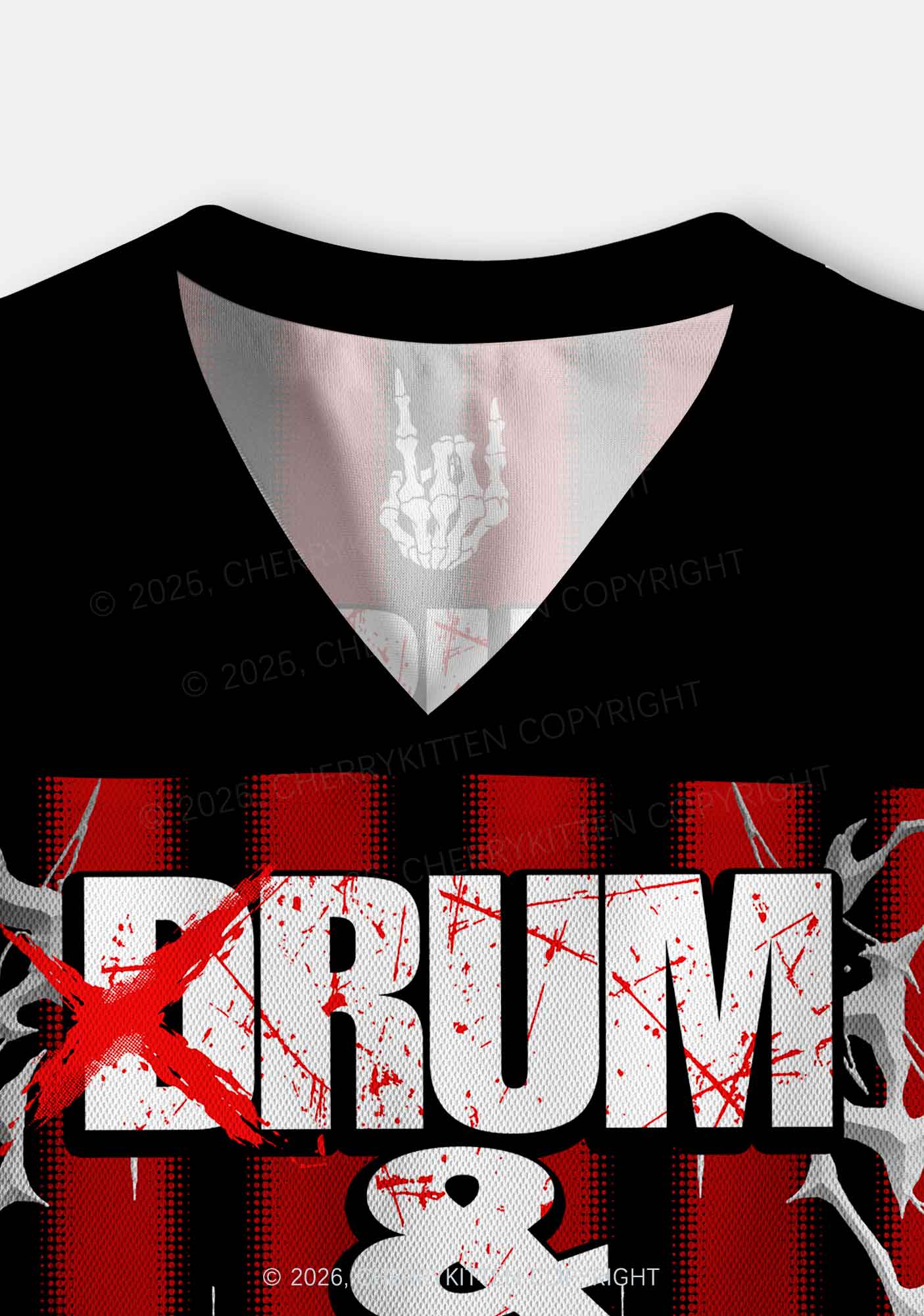 Drum And Bass Y2K Crop Sport Jersey Shirts Cherrykitten - Image 6