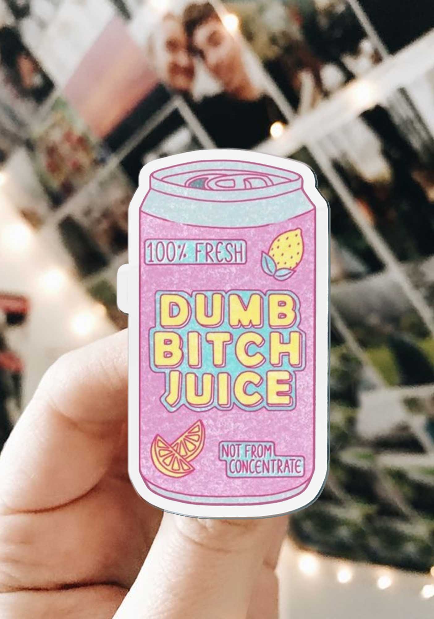 Dumb Bxxch Juice 1Pc Y2K Pin Cherrykitten - Image 3