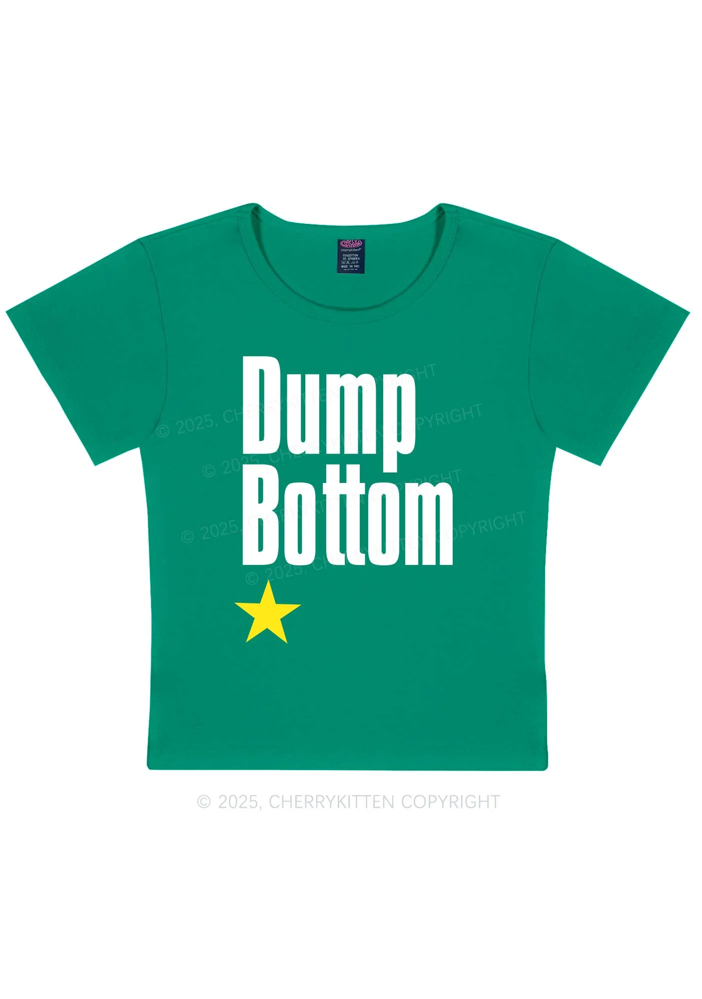 Dump Bottom Pride Y2K Baby Tee Cherrykitten - Image 11