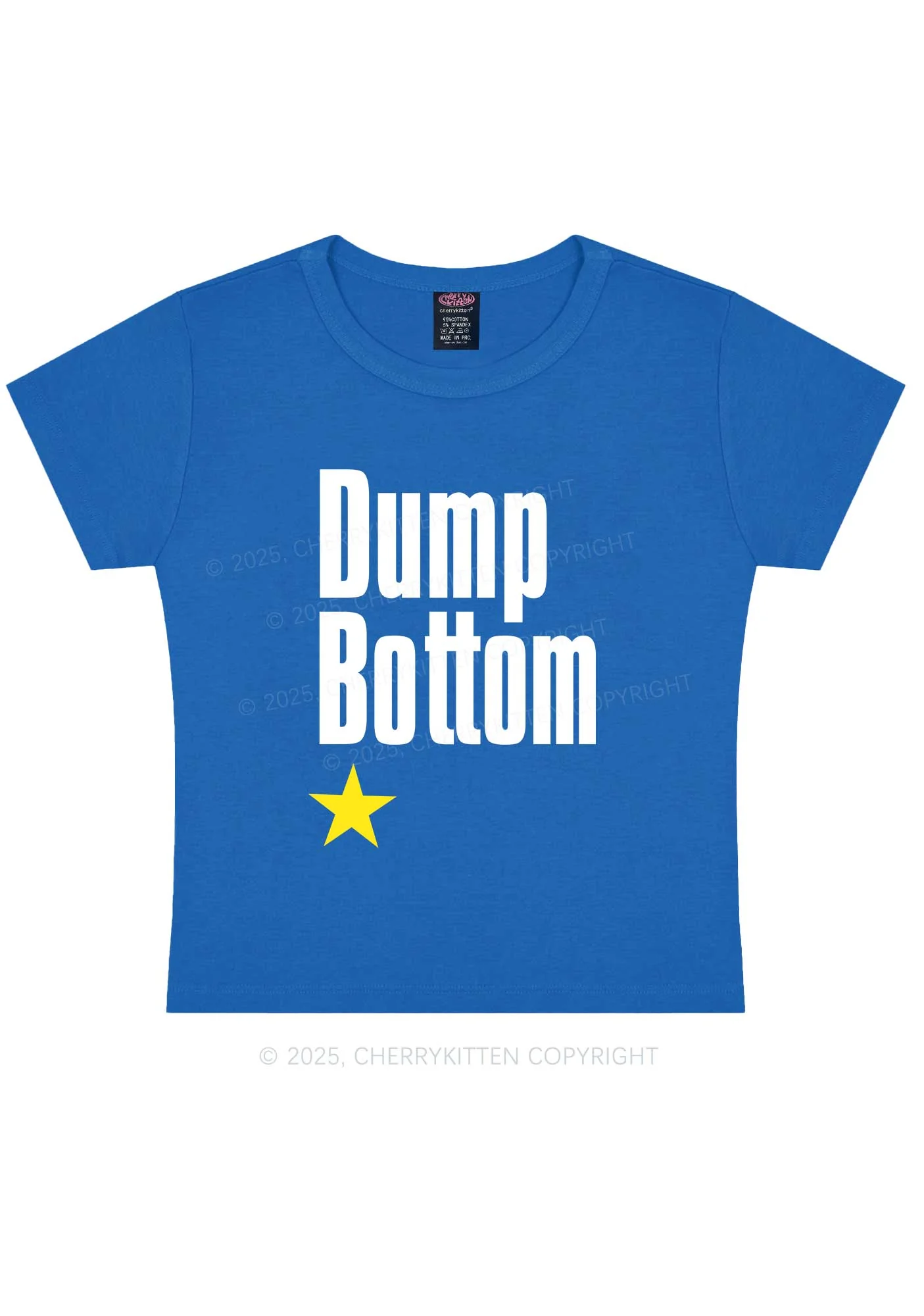 Dump Bottom Pride Y2K Baby Tee Cherrykitten - Image 9