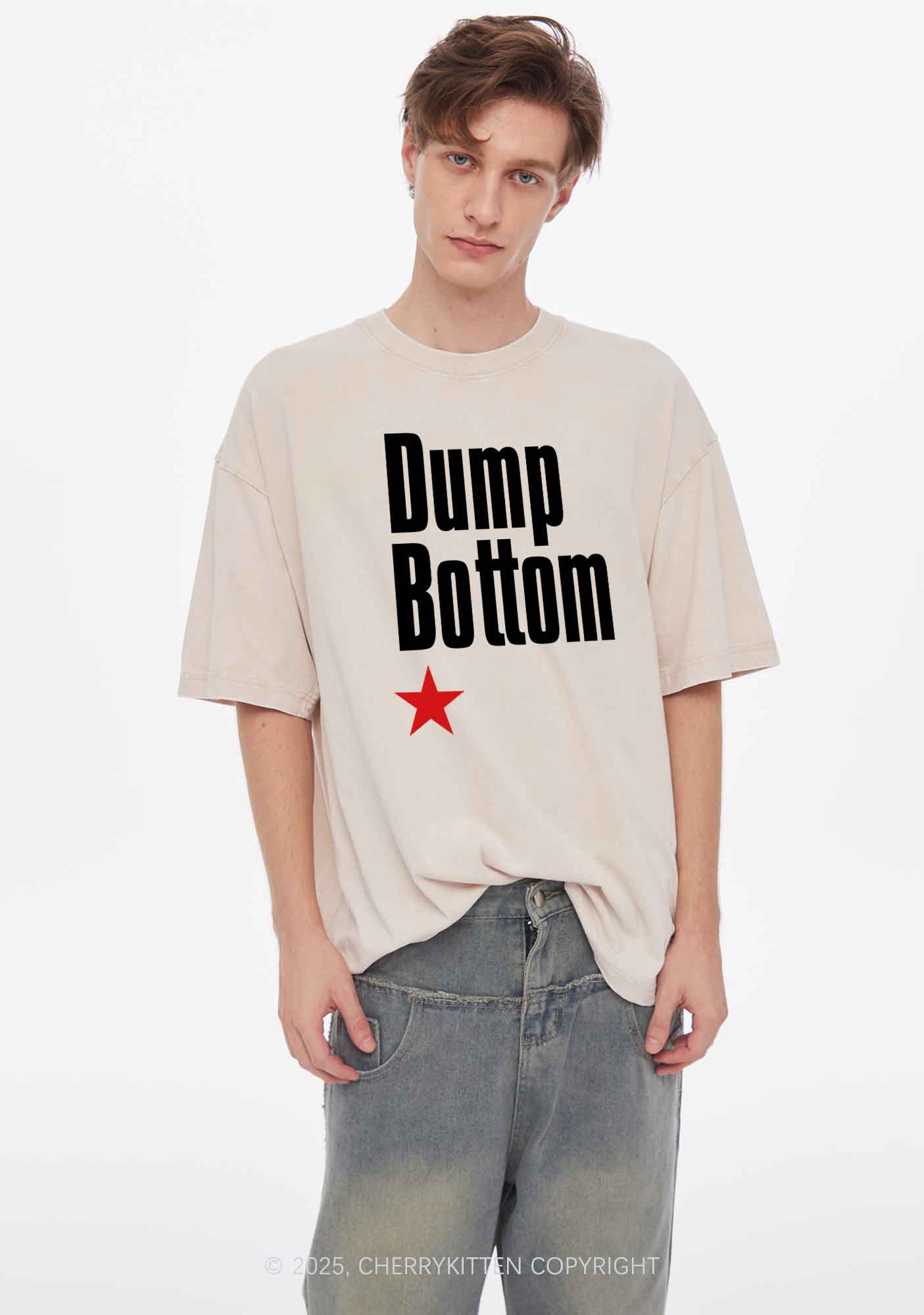 Dump Bottom Pride Y2K Shirts Washed Tee Cherrykitten - Image 2