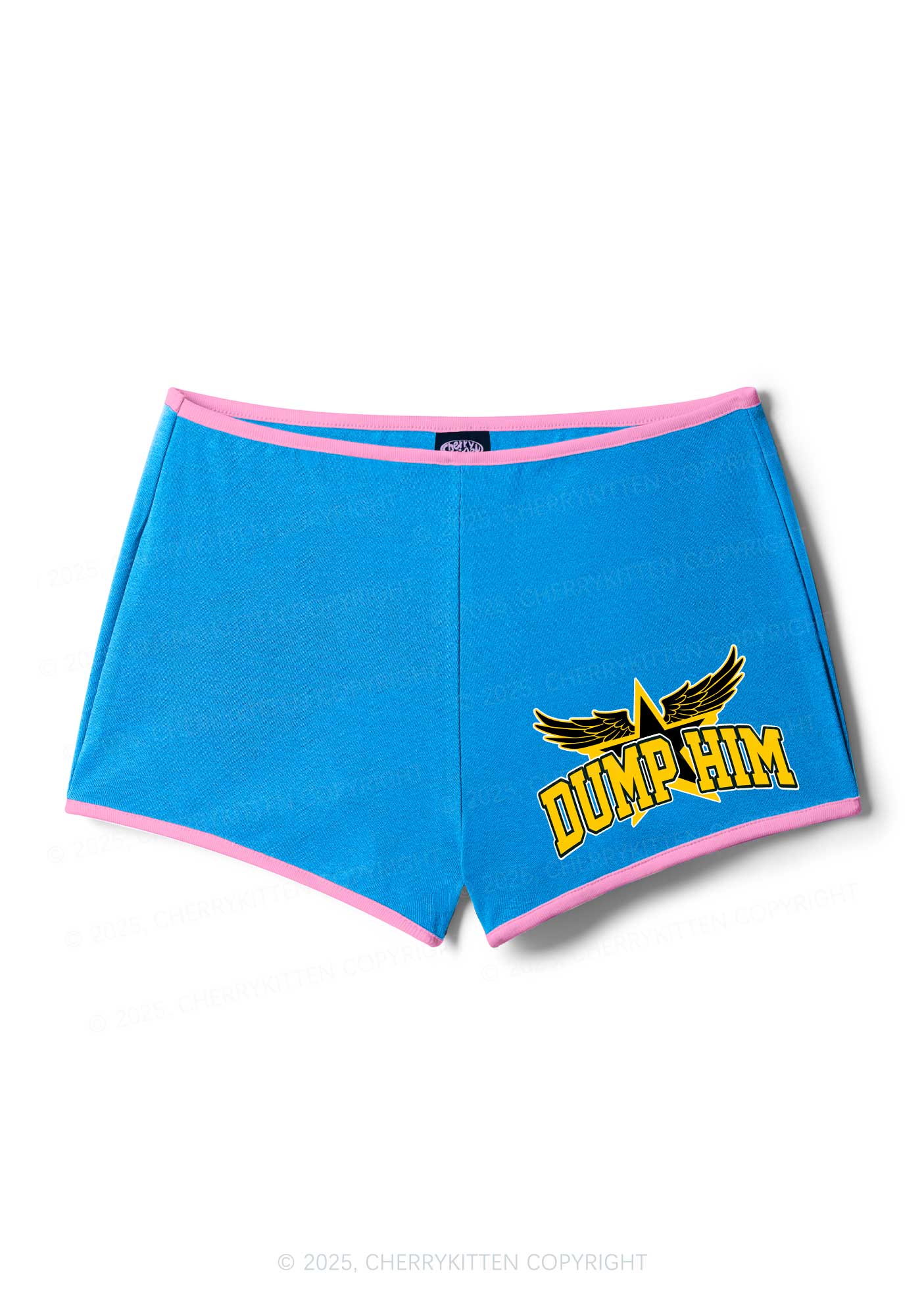 Dump Him Winged Star Y2K Booty Shorts Cherrykitten - Image 5