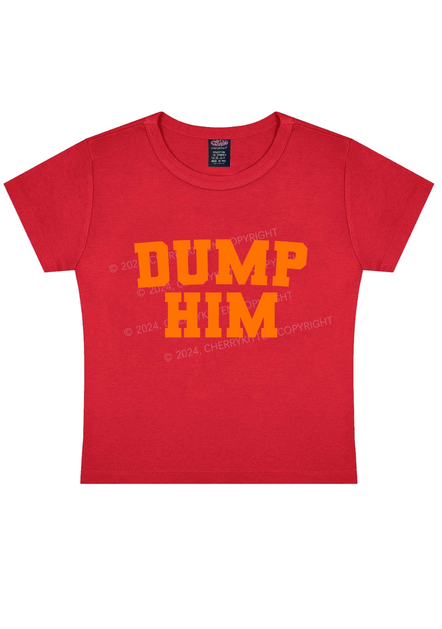 Dump Him Y2k Baby Tee - Image 11