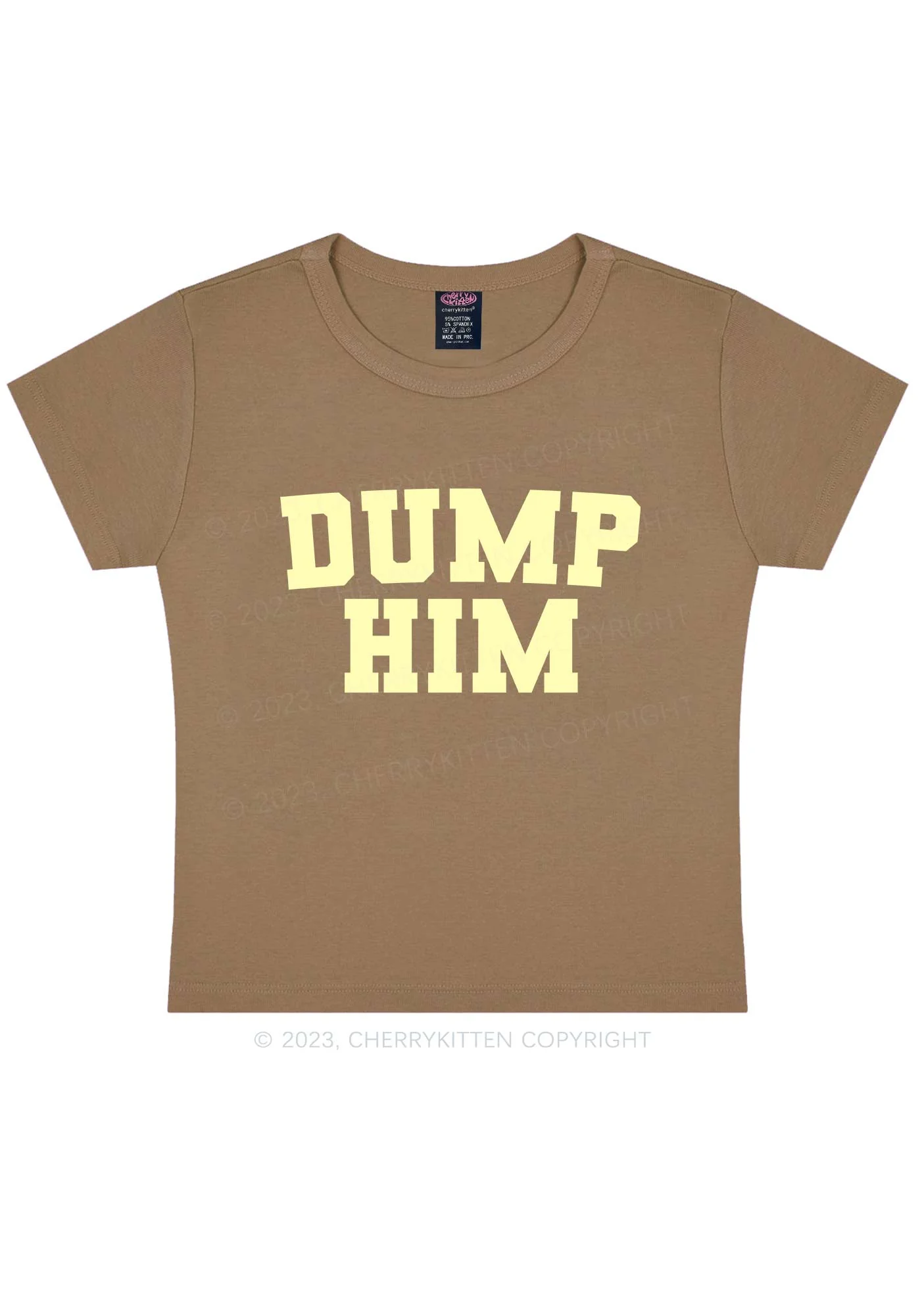 Dump Him Y2k Baby Tee - Image 6