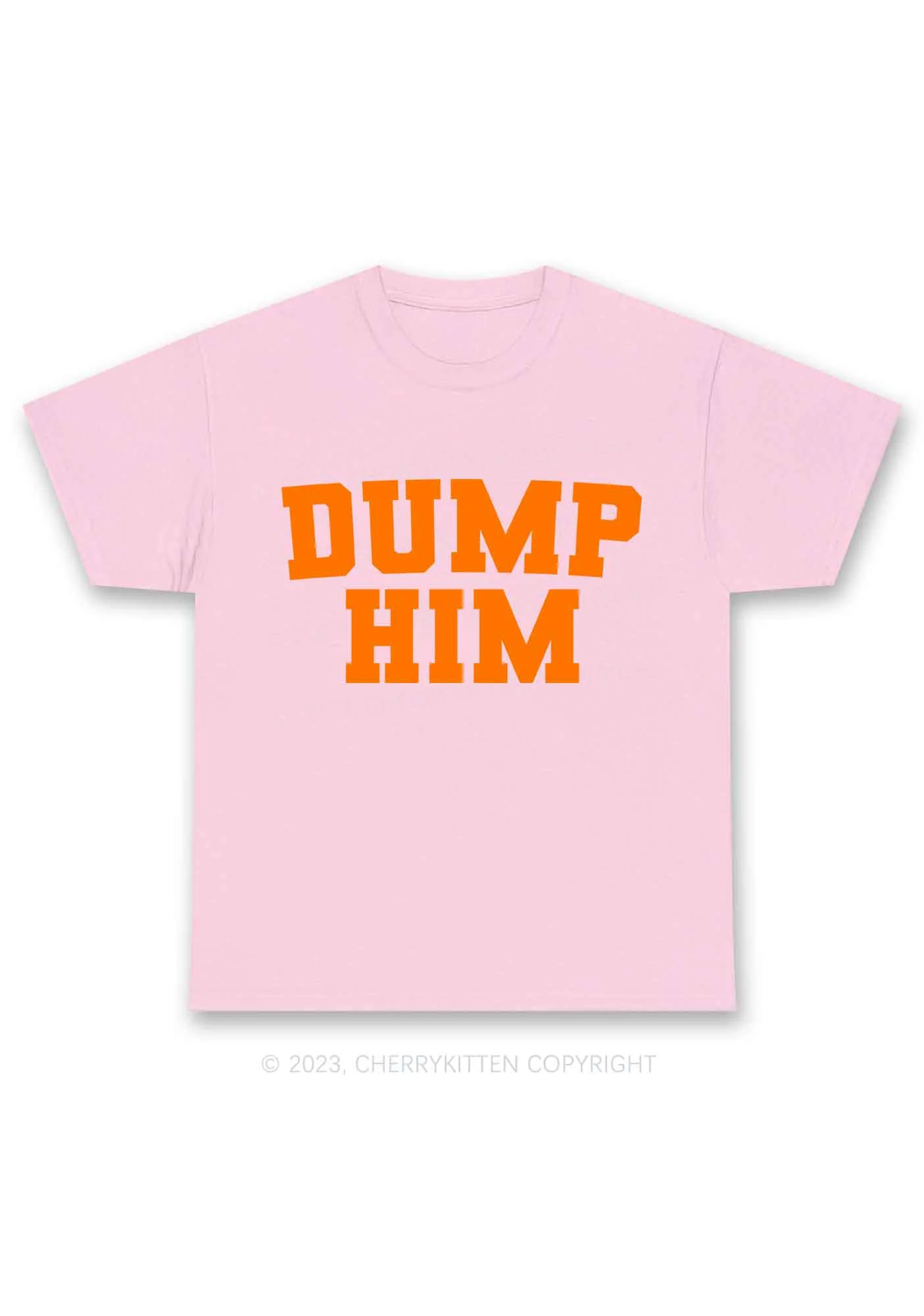 Dump Him Y2K Chunky Shirt Cherrykitten - Image 5