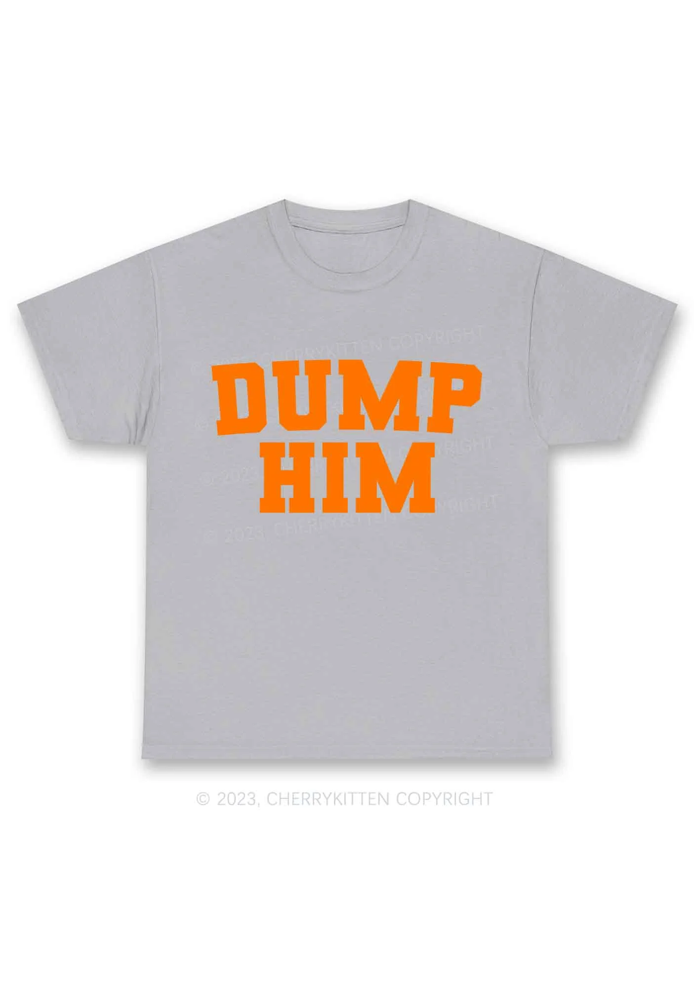 Dump Him Y2K Chunky Shirt Cherrykitten - Image 6