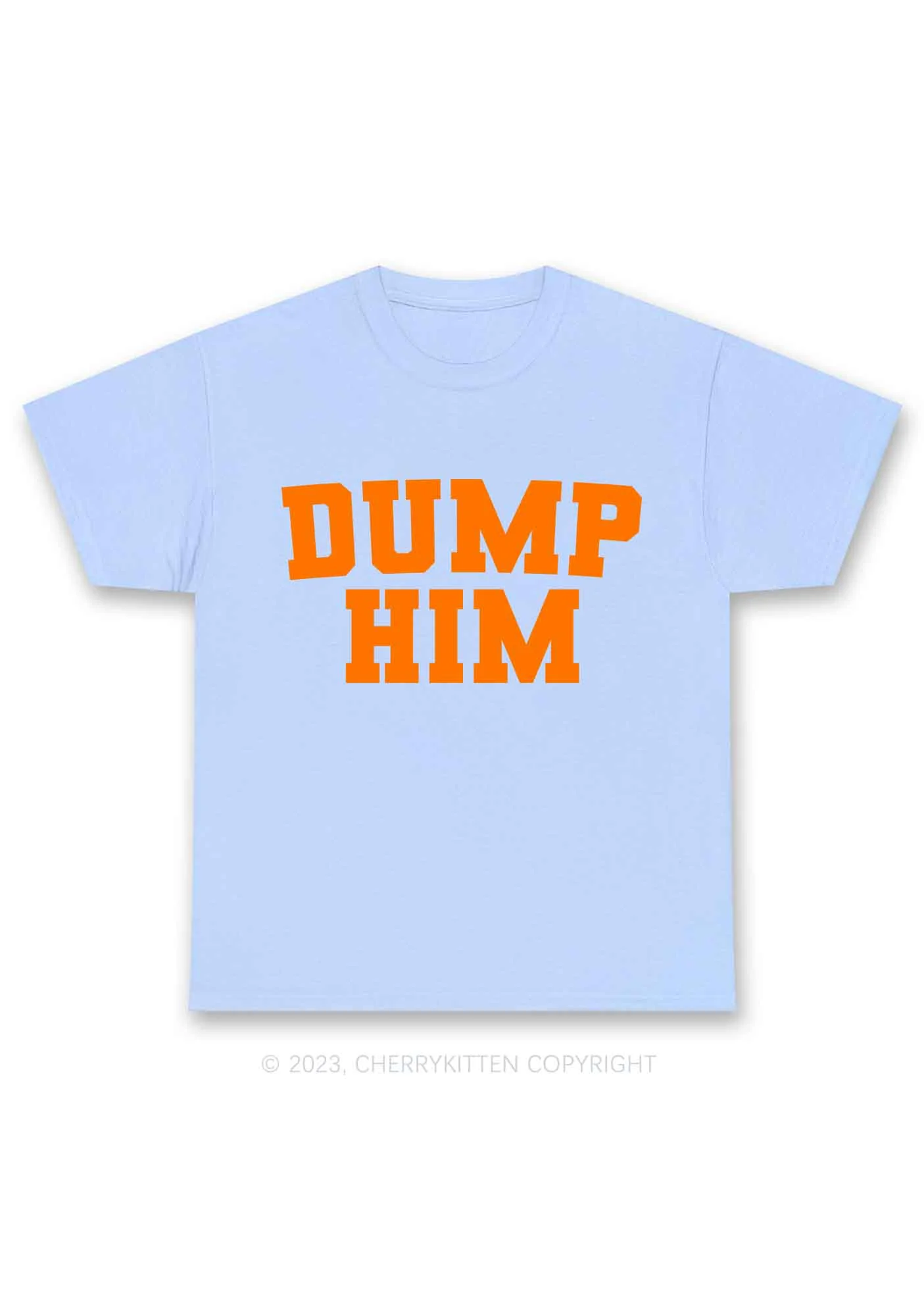 Dump Him Y2K Chunky Shirt Cherrykitten - Image 7