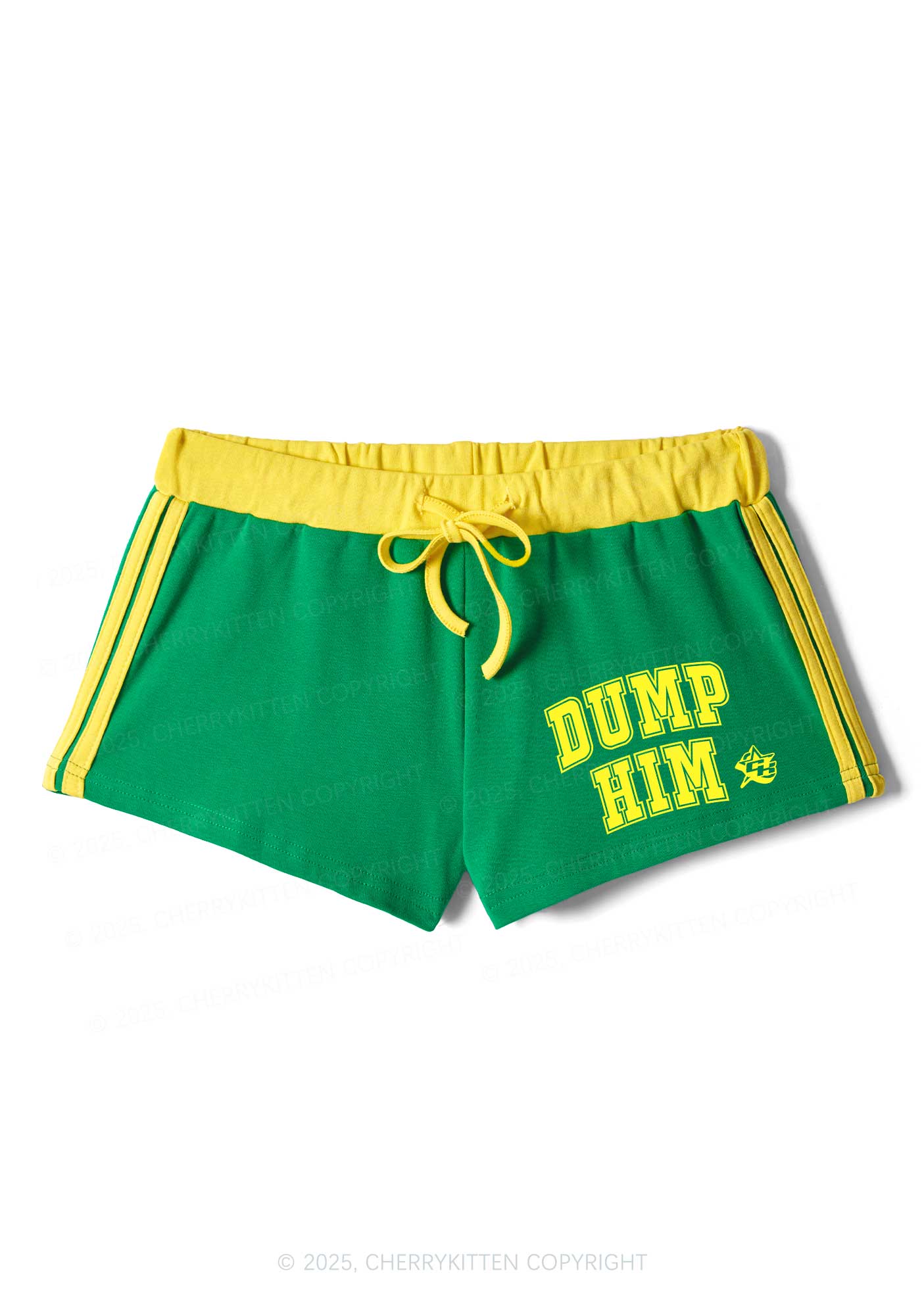 Dump Him Y2K Drawstring Mini Shorts Cherrykitten - Image 5