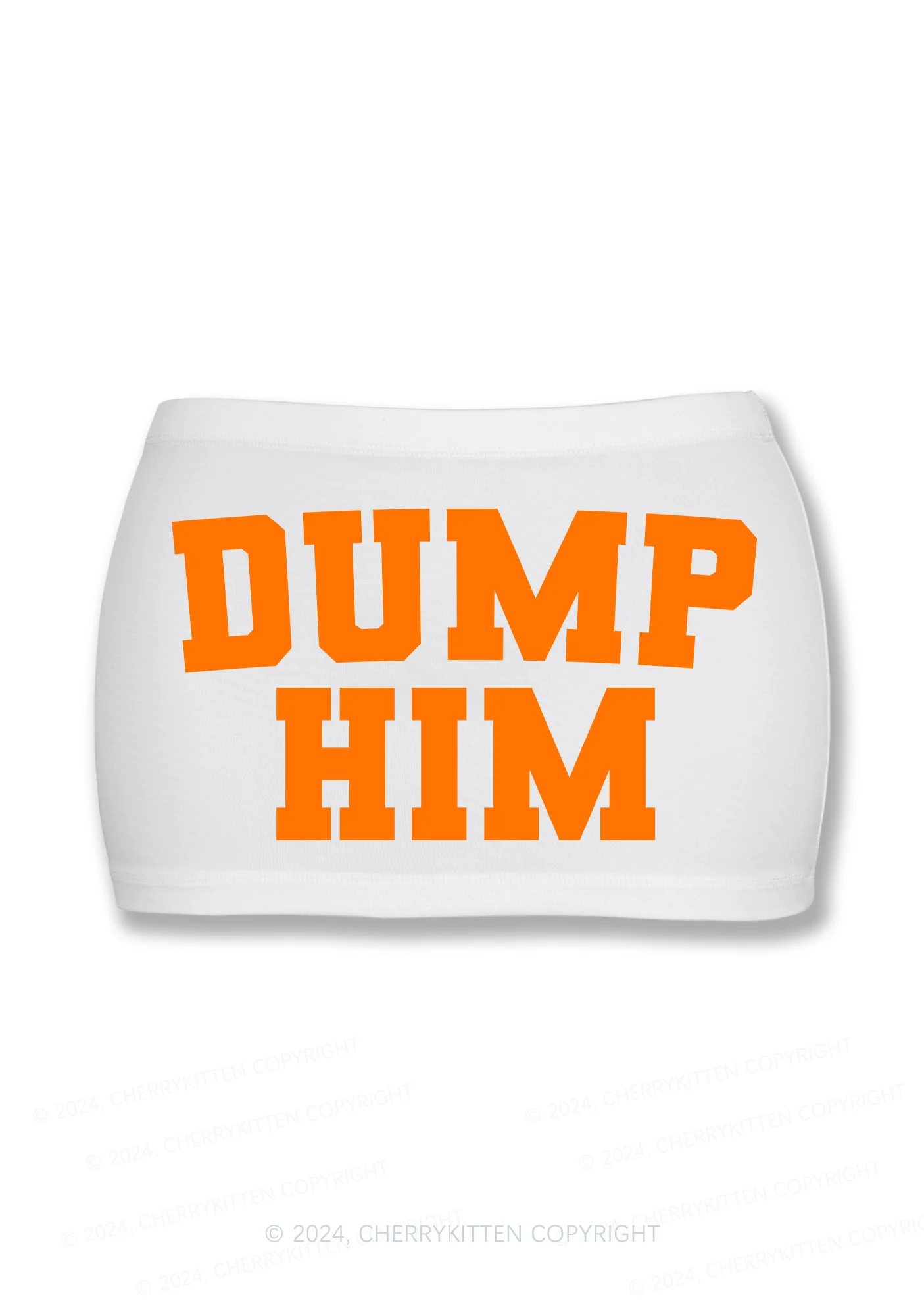 Dump Him Y2K Mini Hip Skirt Cherrykitten - Image 2