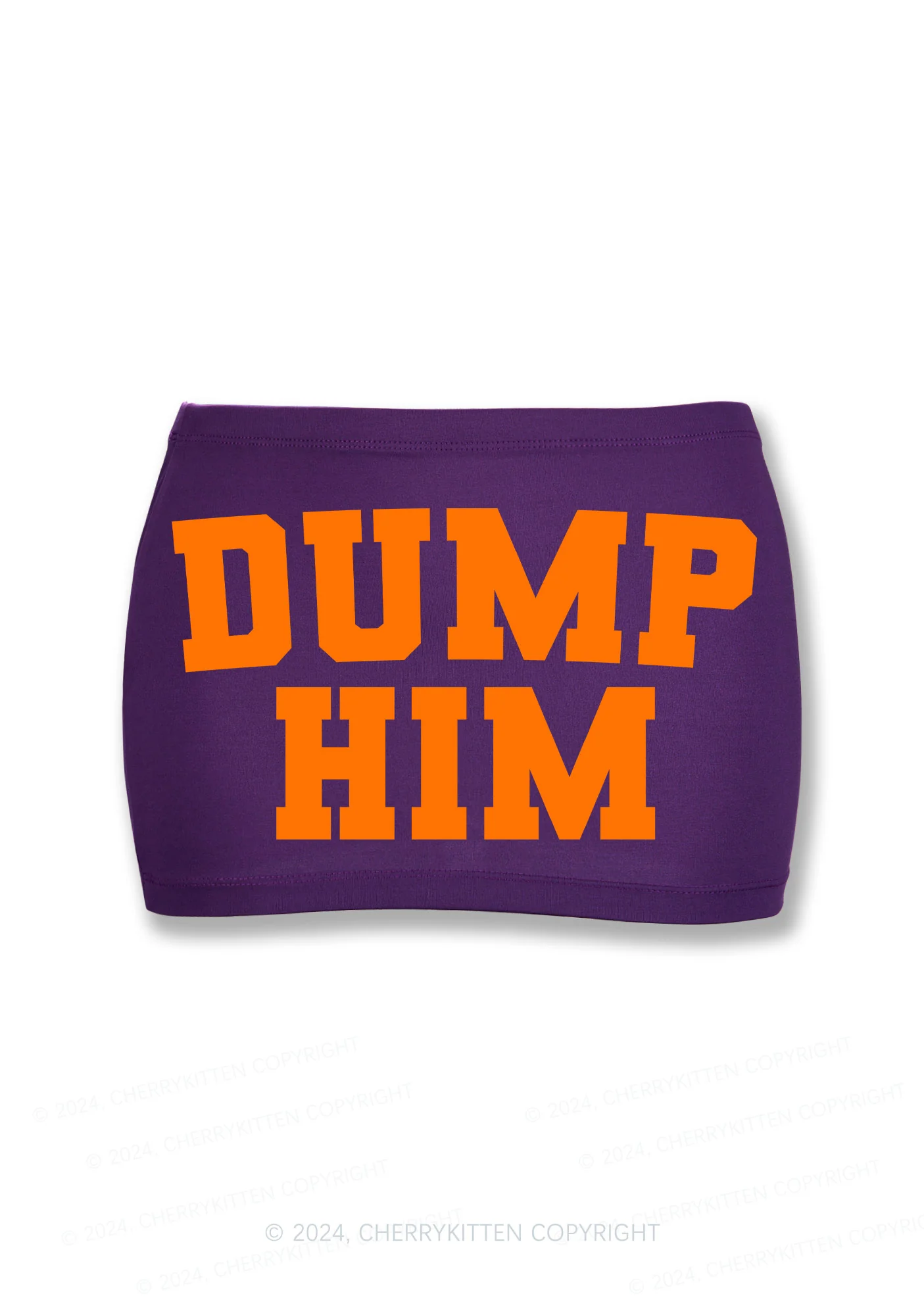 Dump Him Y2K Mini Hip Skirt Cherrykitten - Image 5